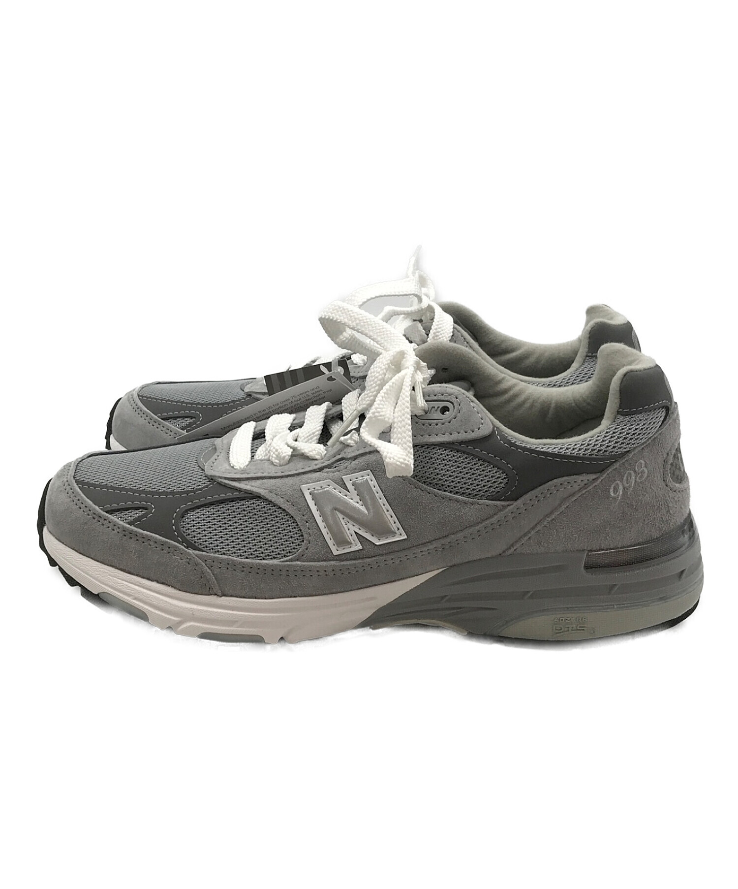 中古・古着通販】NEW BALANCE (ニューバランス) MR993GL グレー サイズ:US9.5/UK9/EU43｜ブランド・古着通販  トレファク公式【TREFAC FASHION】スマホサイト