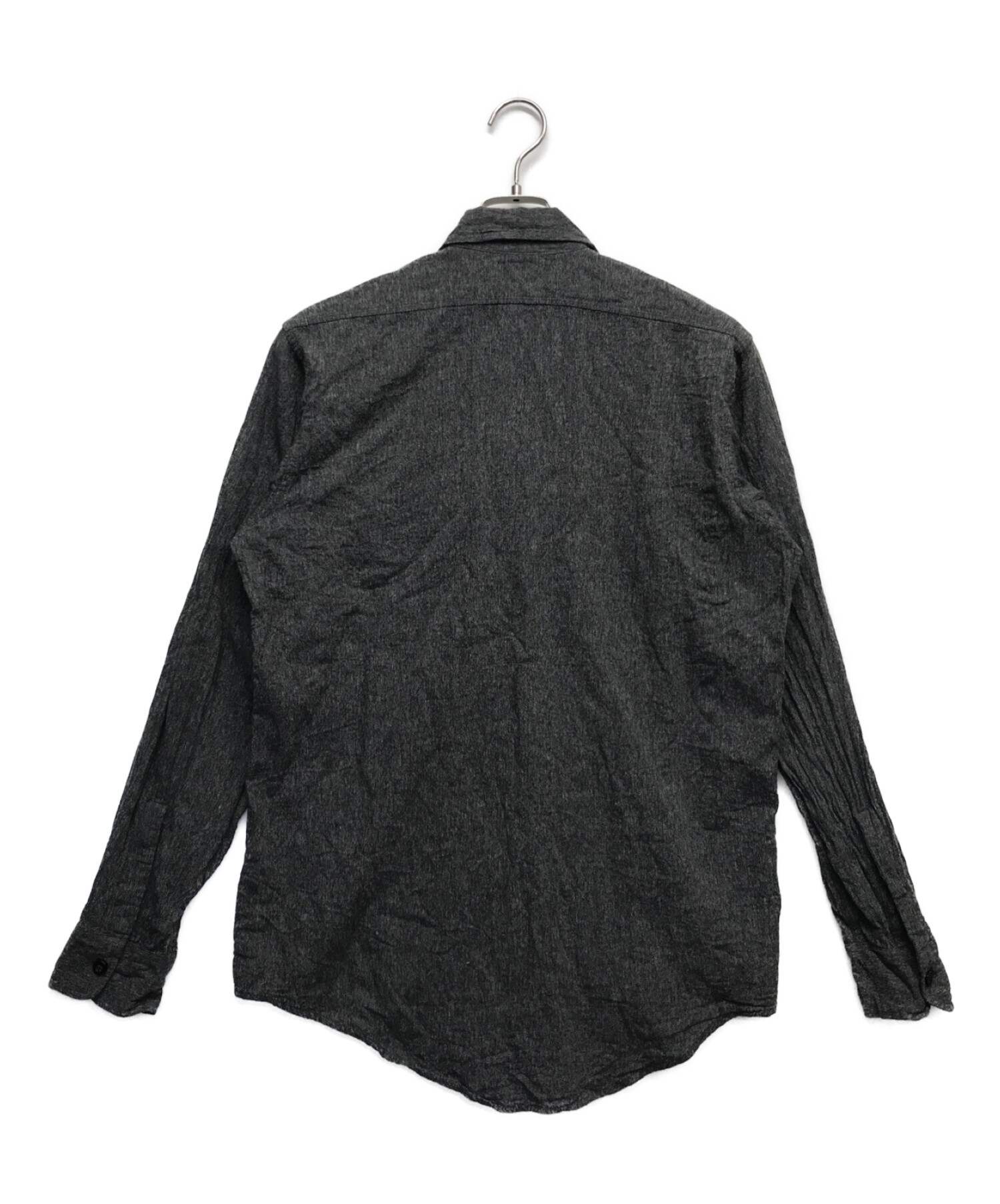BIG SMITH (ビッグスミス) ブラックシャンブレーシャツ グレー サイズ:表記無し
