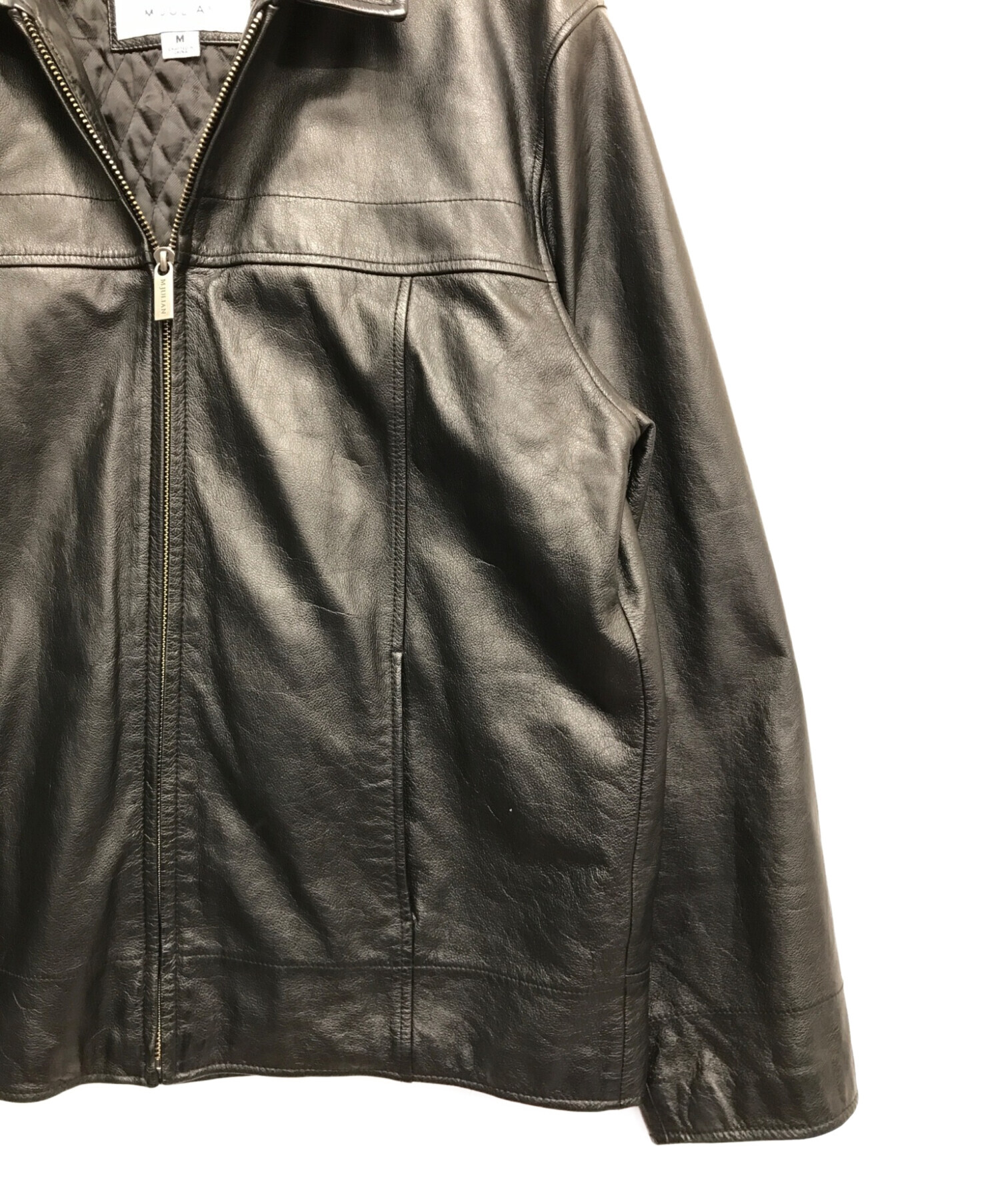 wilsons leather (ウィルソンズレザー) レザージャケット ブラック サイズ:M