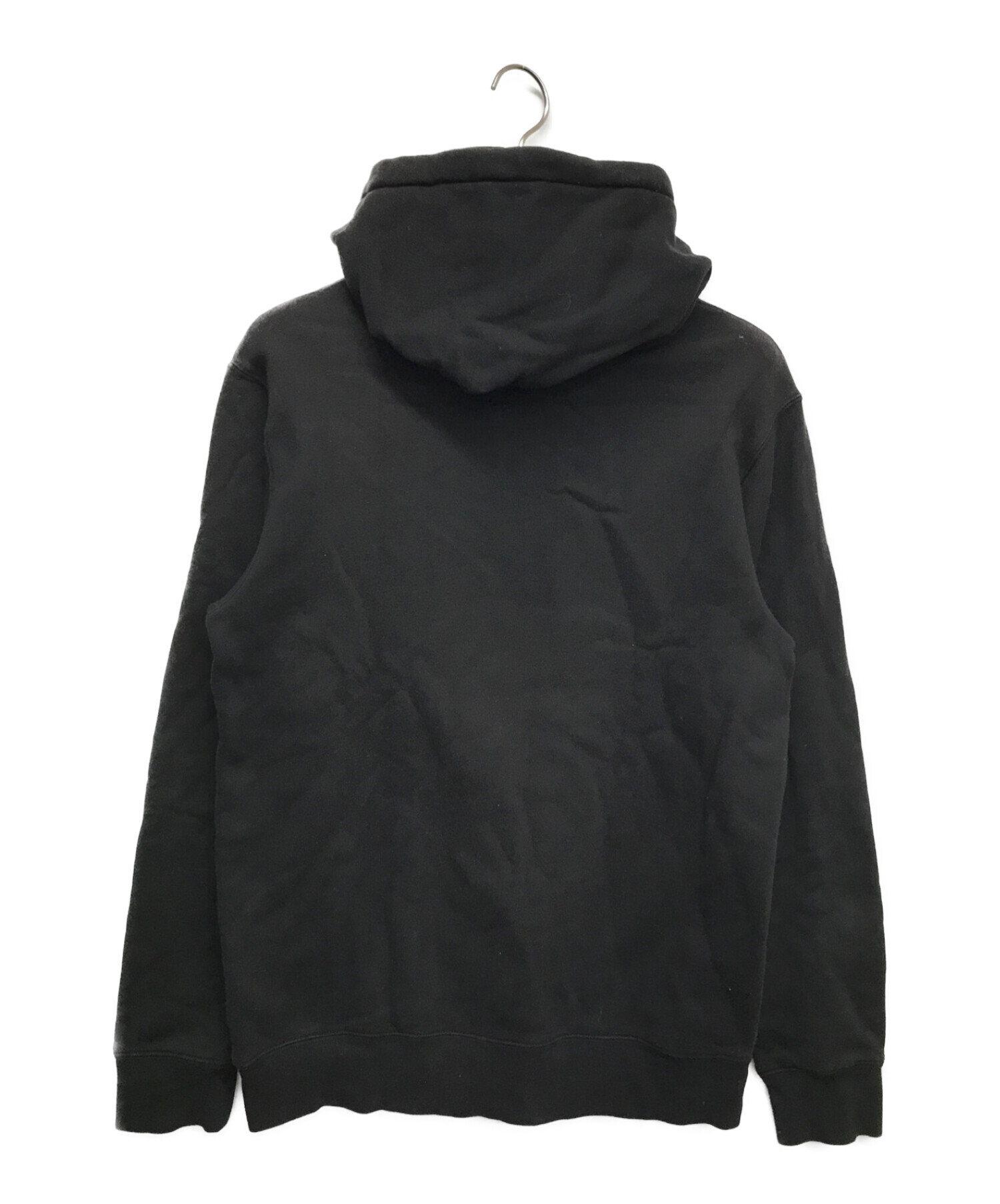 中古・古着通販】stussy (ステューシー) ロゴパーカー ブラック サイズ