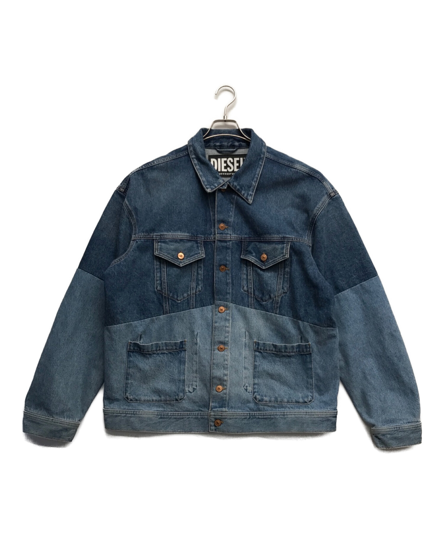 中古・古着通販】DIESEL (ディーゼル) D-PUFデニムジャケット