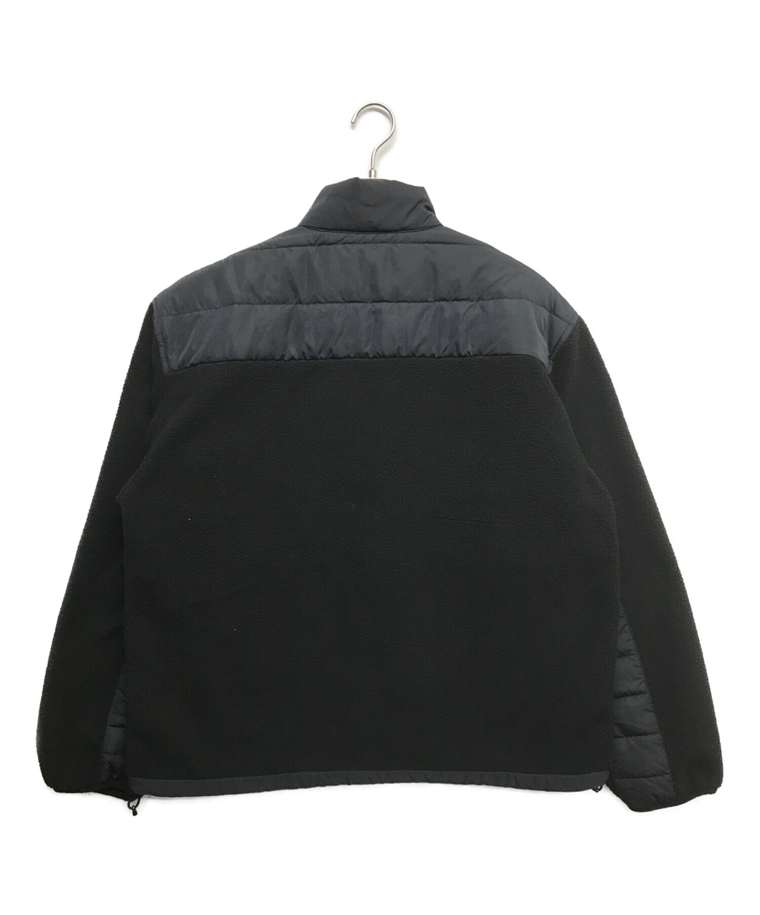 X-LARGE (エクストララージ) PANELED FLEECE JACKET ブラック サイズ:L