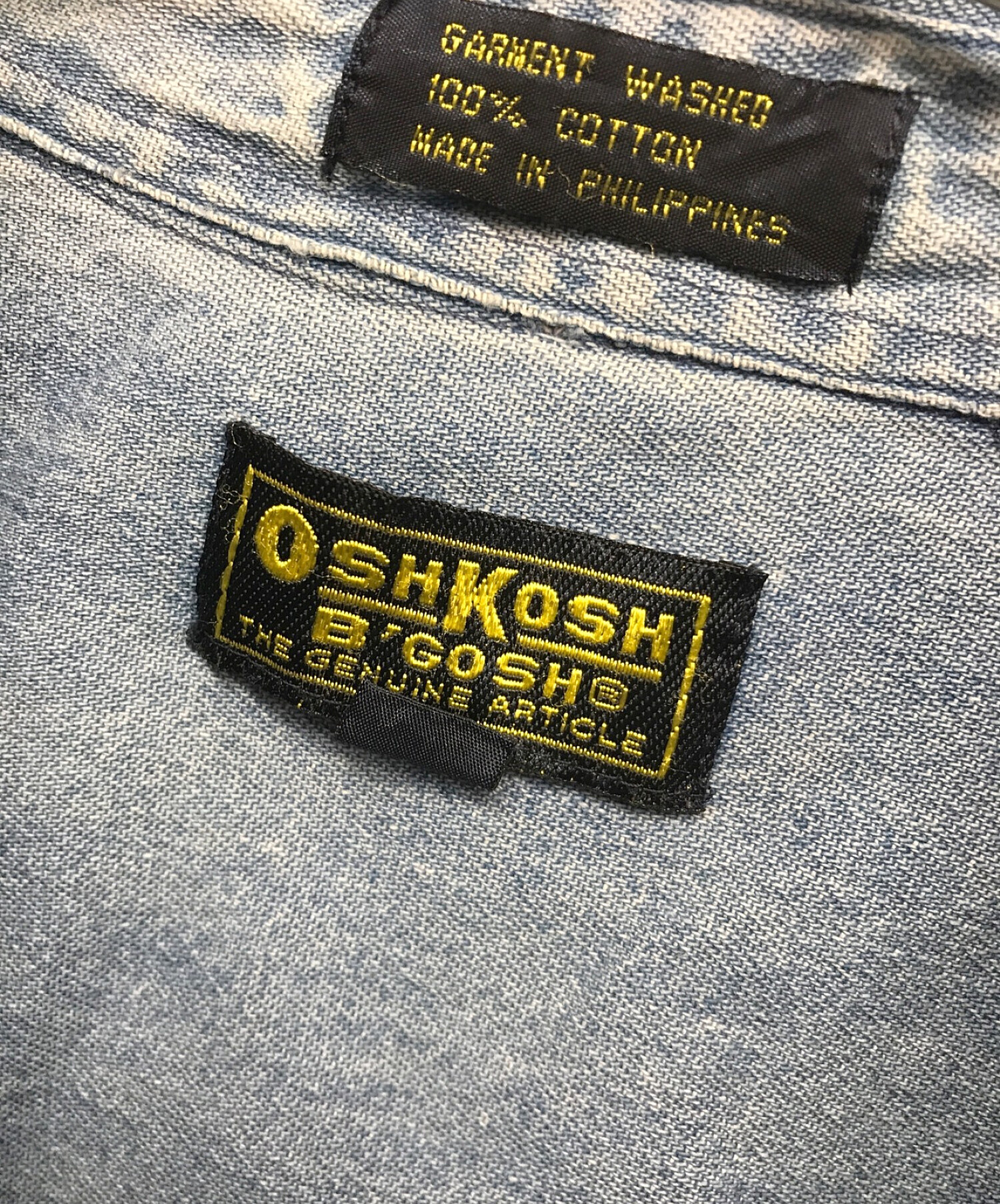 中古・古着通販】OSH KOSH (オシュコシュ) ヴィンテージデニムシャツ