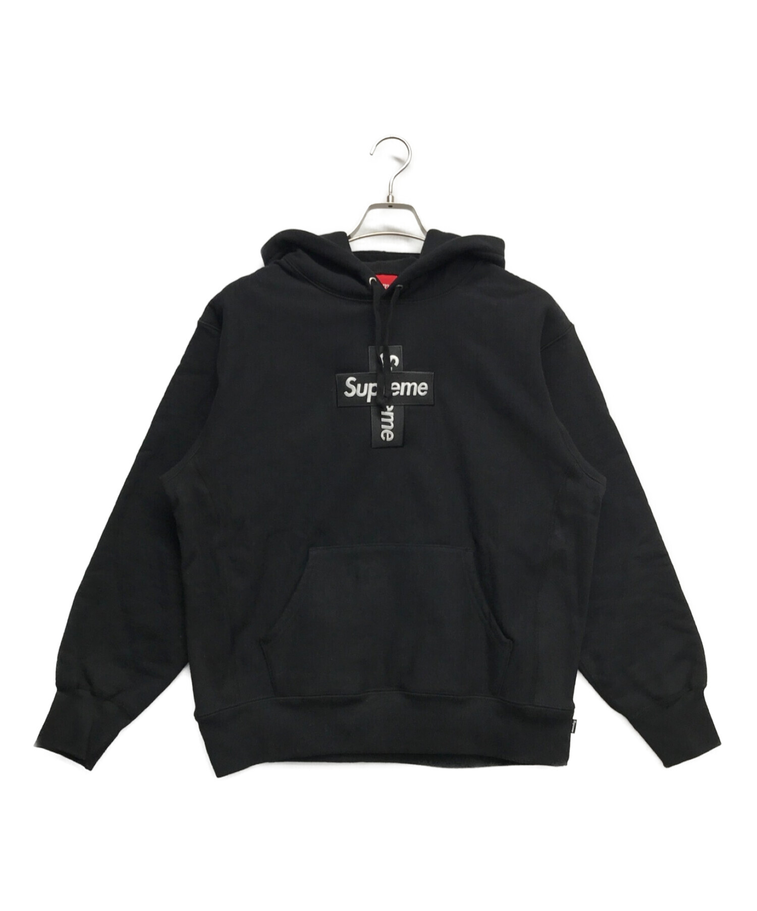 SUPREME (シュプリーム) 20AW Cross Box Logo Hooded Sweatshirt ブラック サイズ:S
