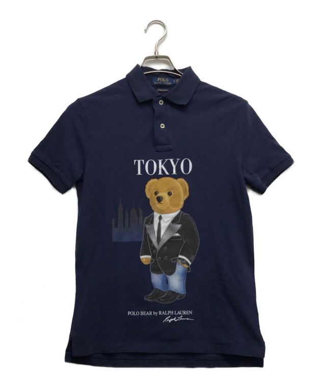 中古・古着通販】POLO RALPH LAUREN (ポロ・ラルフローレン) ポロベアポロシャツ ネイビー サイズ:S｜ブランド・古着通販  トレファク公式【TREFAC FASHION】スマホサイト