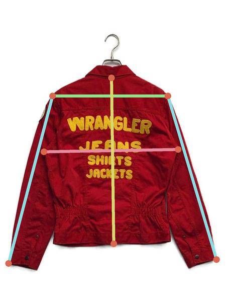 【中古・古着通販】Wrangler (ラングラー) チャンピオンジャケット レッド サイズ:38｜ブランド・古着通販 トレファク公式【TREFAC  FASHION】スマホサイト