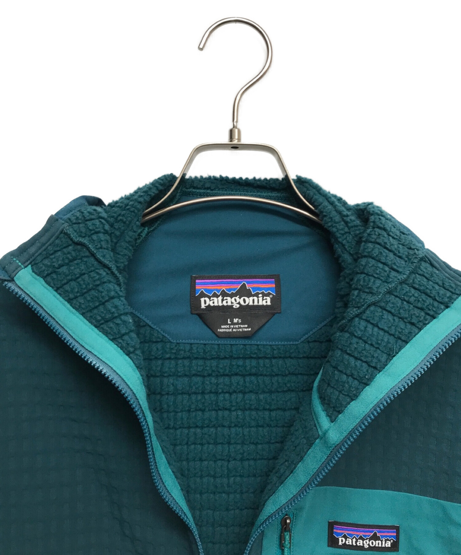 Patagonia (パタゴニア) R2テックフェイス・フーディ グリーン サイズ:L