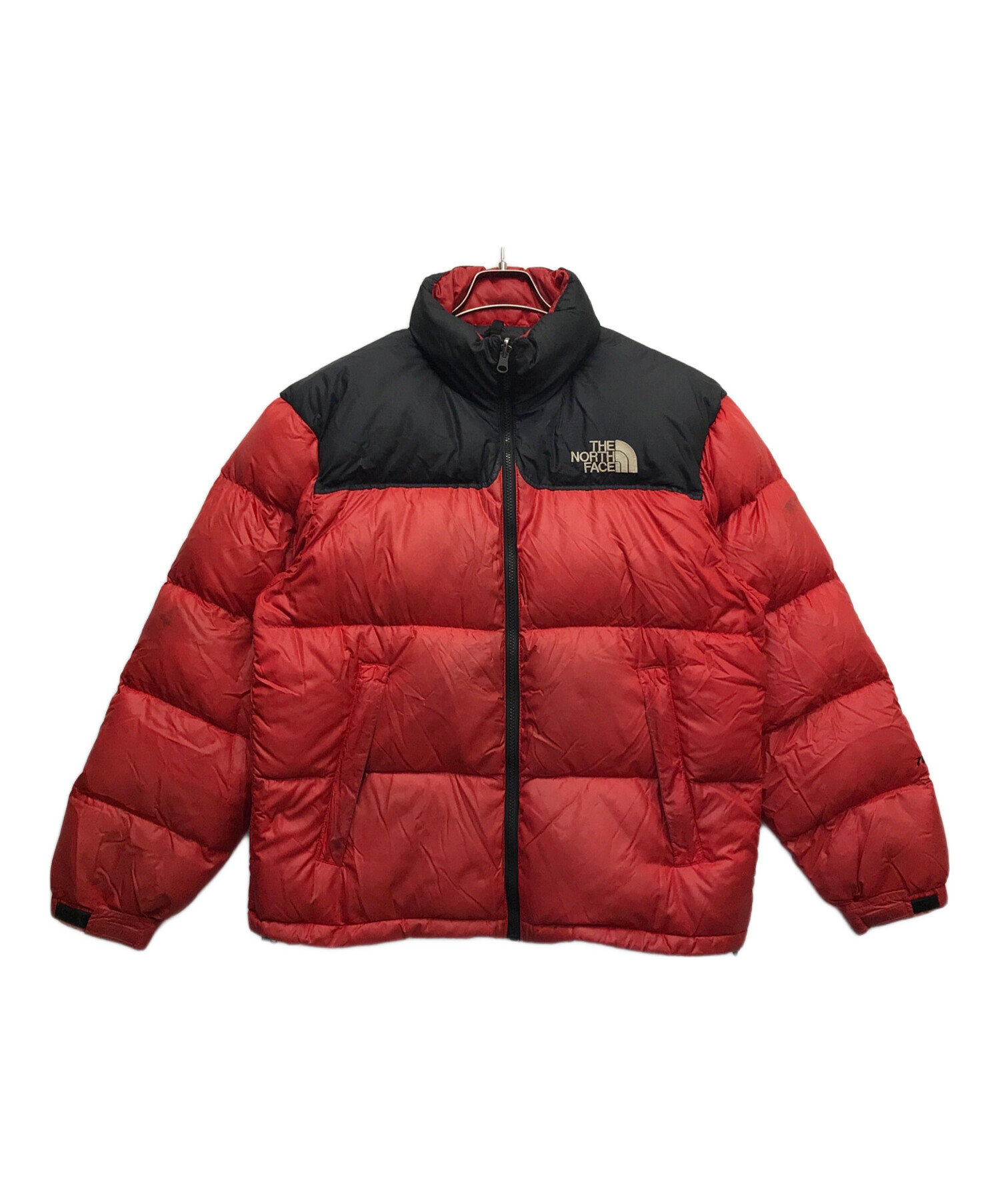 THE NORTH FACE (ザ ノース フェイス) ヌプシジャケット レッド サイズ:M