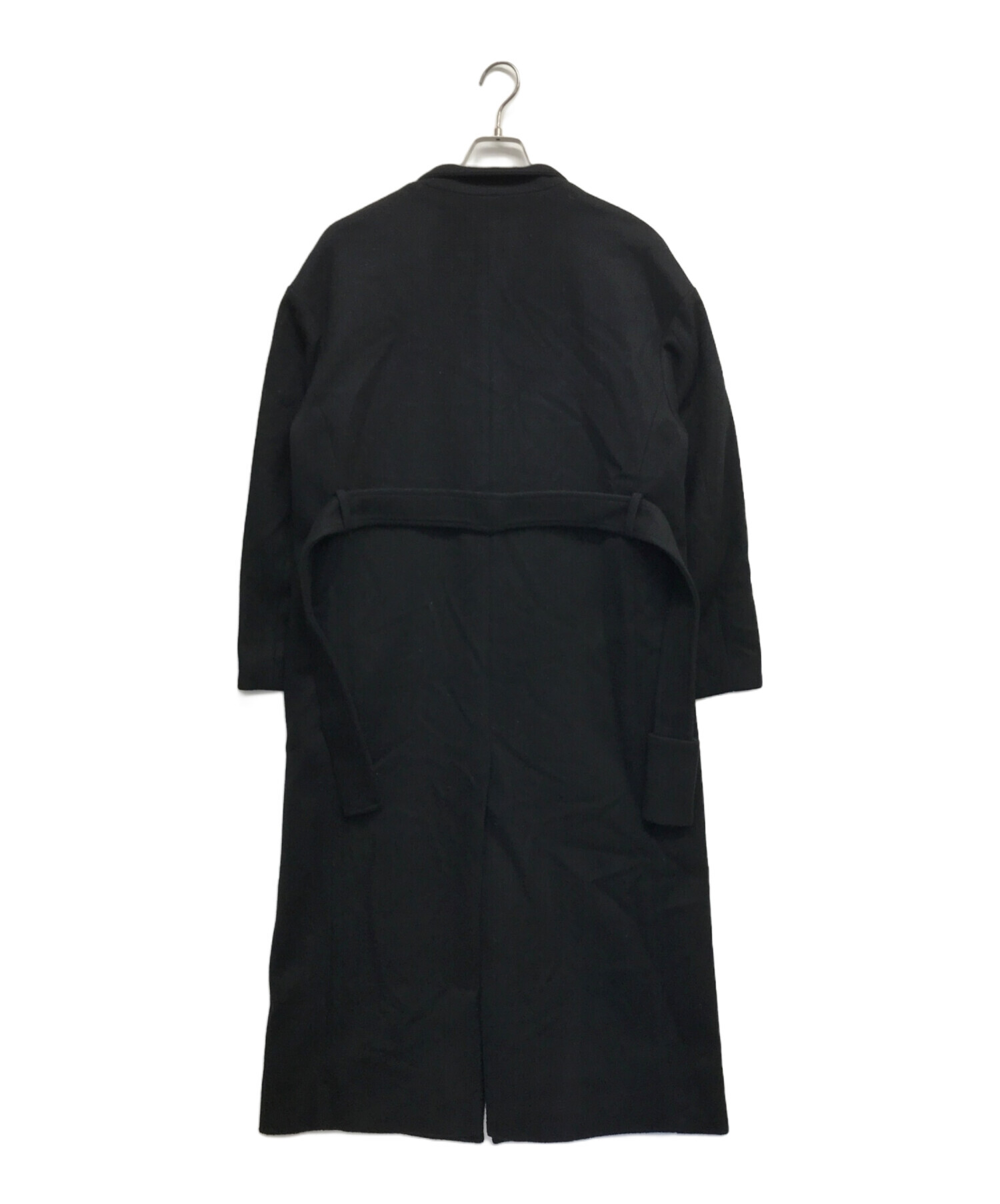 中古・古着通販】SIWEM (シウム) SUPER FINE WOOL KIMONO COAT ブラック サイズ:M｜ブランド・古着通販  トレファク公式【TREFAC FASHION】スマホサイト