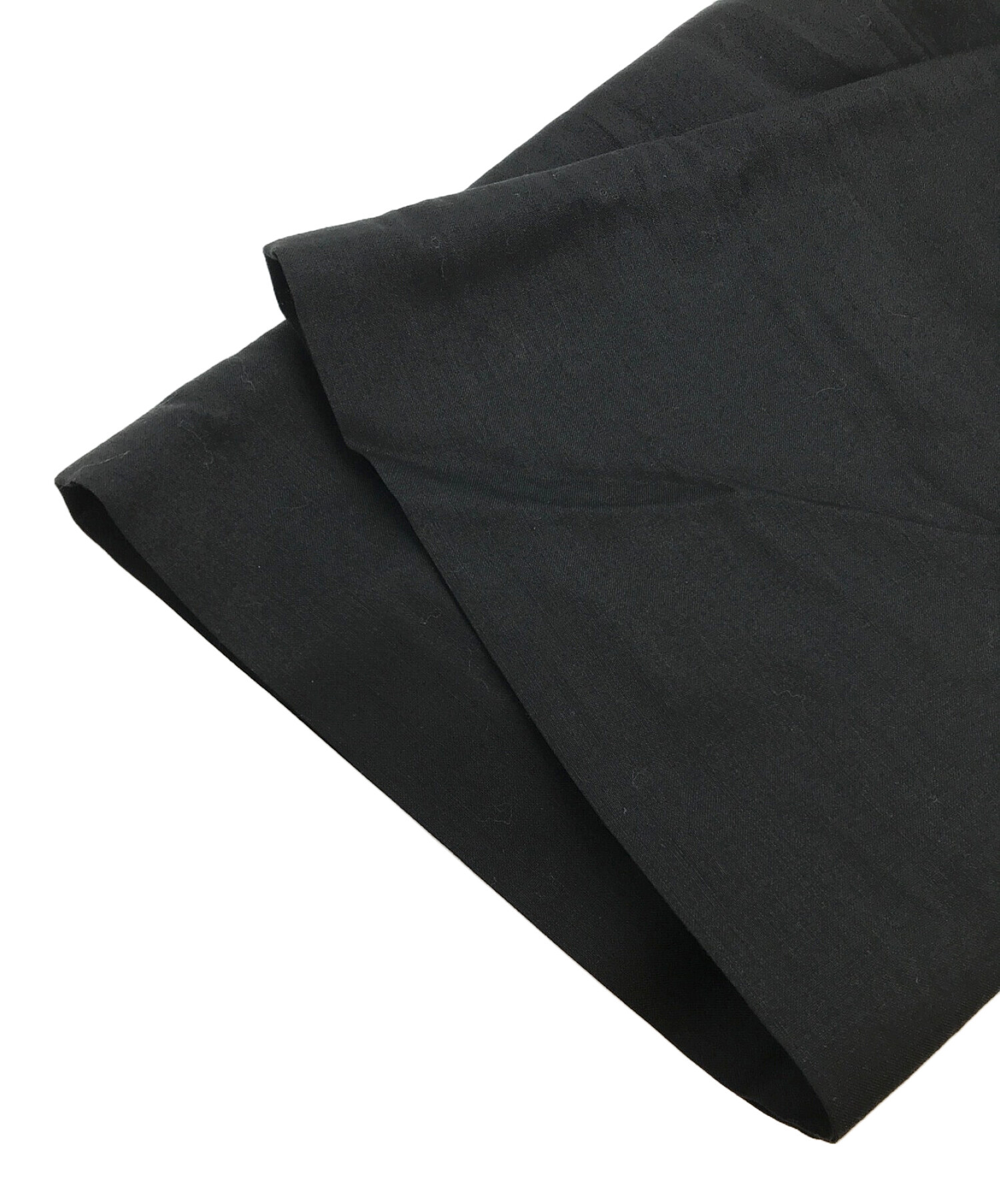 YOHJI YAMAMOTO (ヨウジヤマモト) モヘアロングスカート ブラック サイズ:1