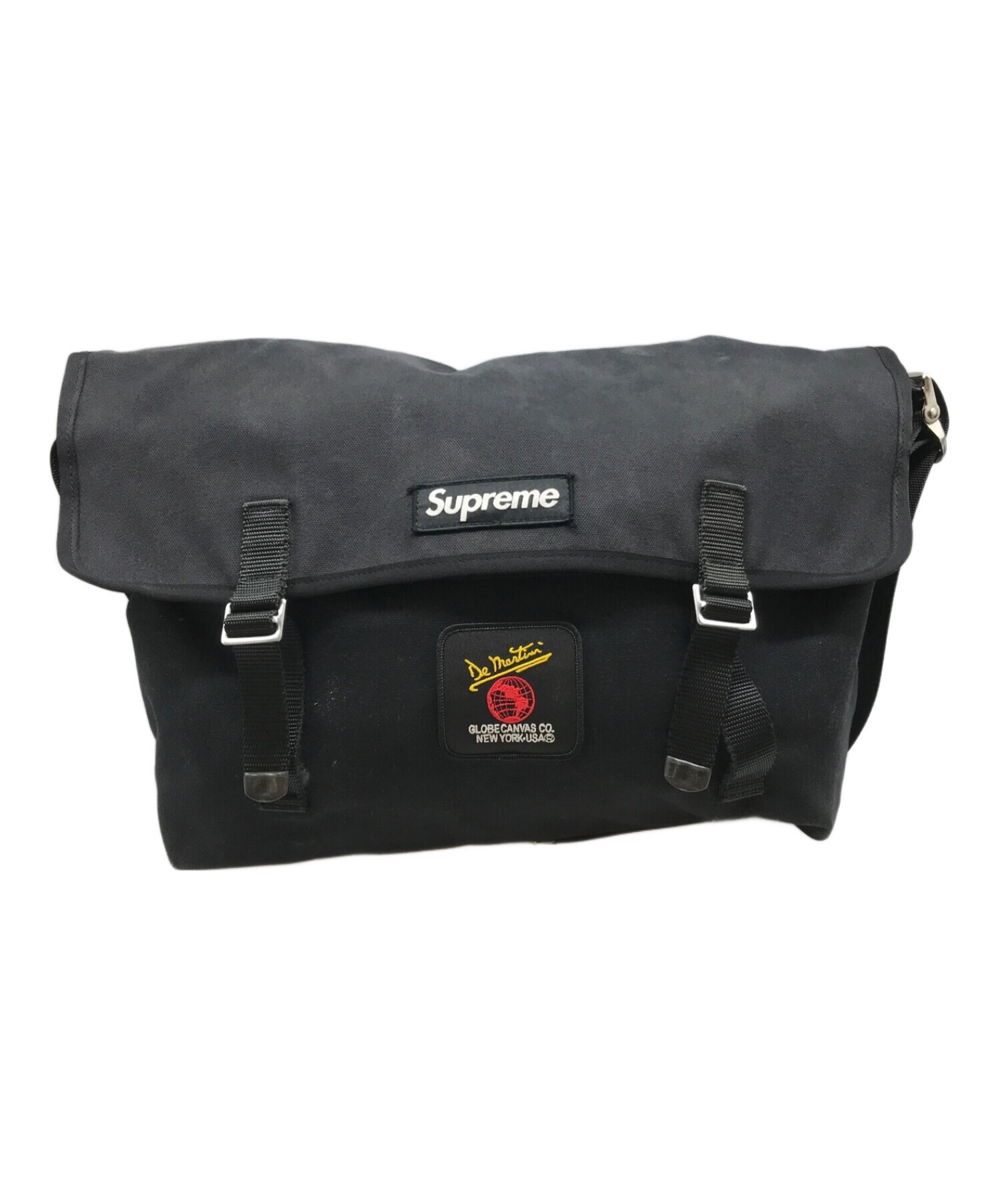 Supreme (シュプリーム) De Martini Messenger Bag ブラック