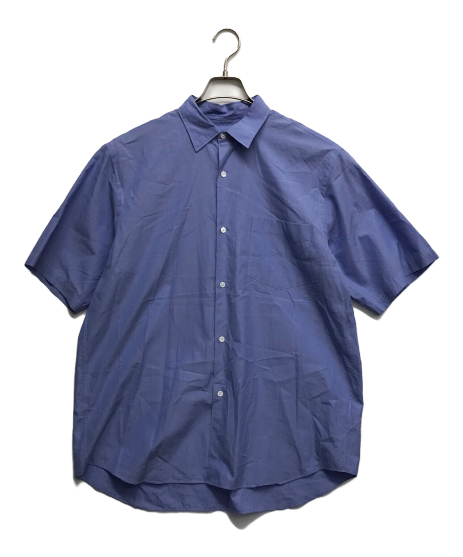 小売価格COMOLI (コモリ) コモリショートスリーブシャツ SAX 2 トップス