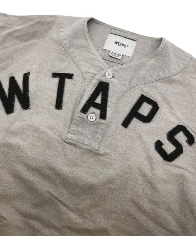 中古・古着通販】WTAPS (ダブルタップス) LEAGUE SS COTTON. FLANNEL グレー サイズ:01｜ブランド・古着通販  トレファク公式【TREFAC FASHION】スマホサイト