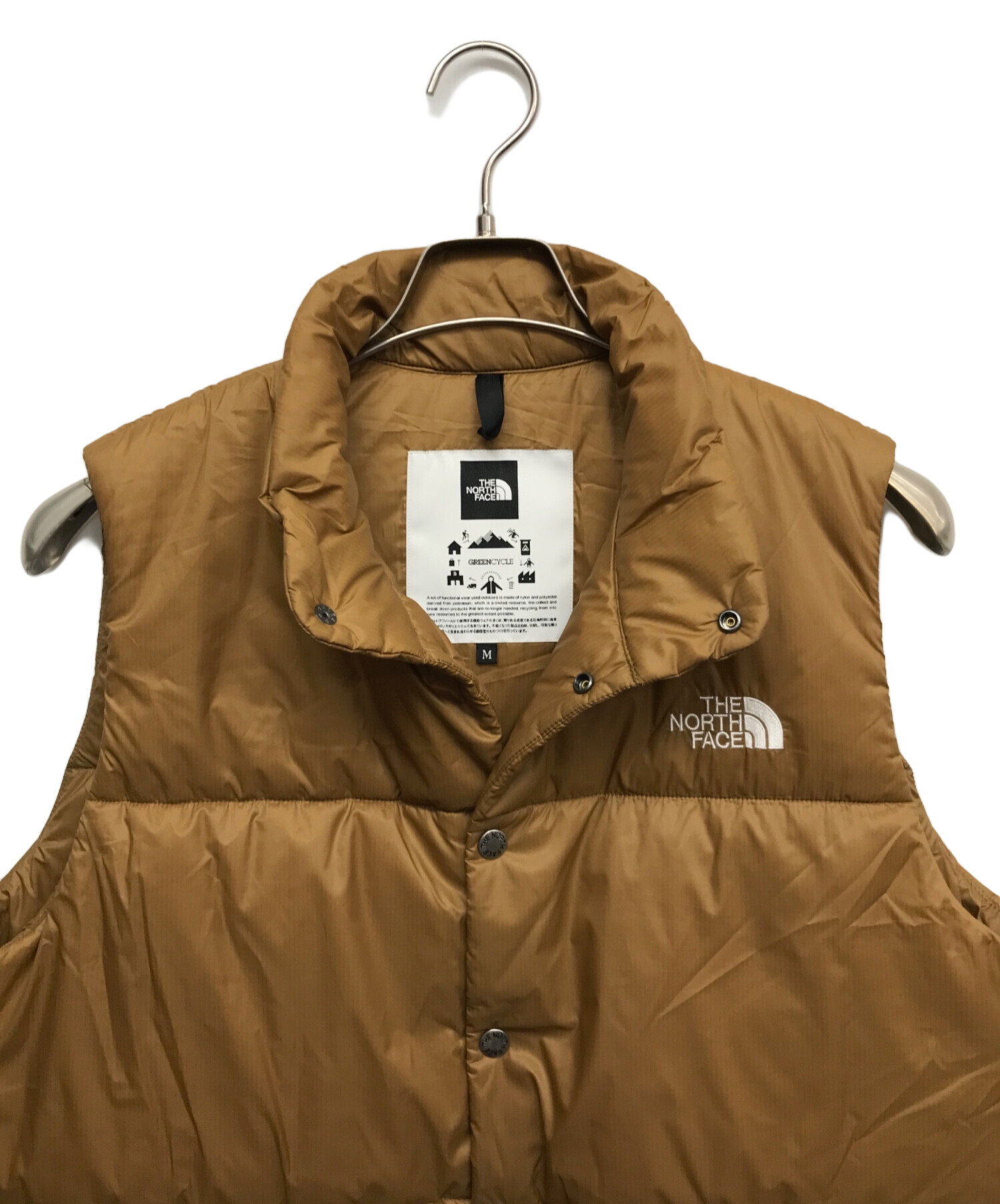 中古・古着通販】THE NORTH FACE (ザ ノース フェイス) キャンプインサレーションベスト ベージュ サイズ:M｜ブランド・古着通販  トレファク公式【TREFAC FASHION】スマホサイト