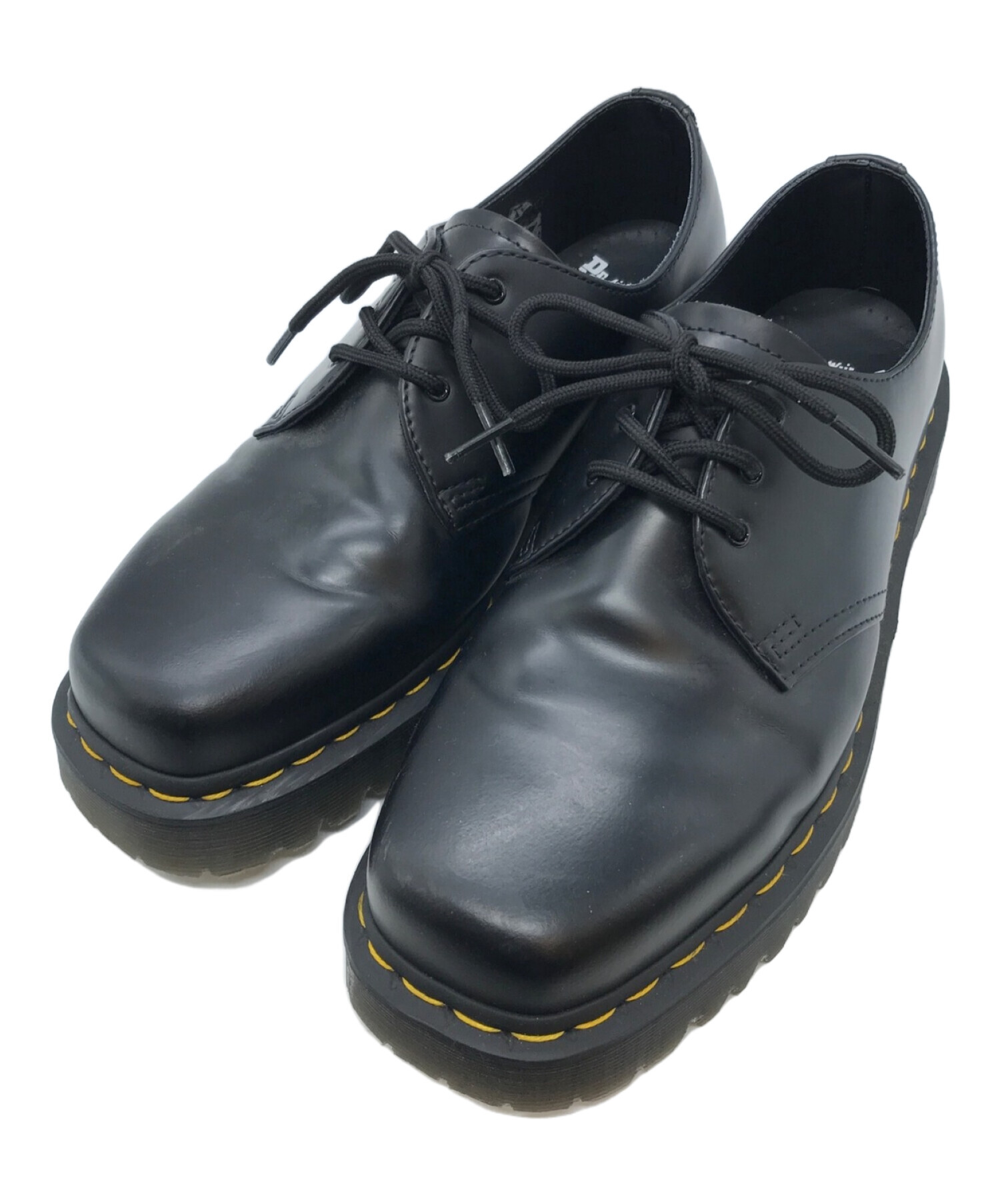 中古・古着通販】Dr.Martens (ドクターマーチン) 3ホールスクエア‐シューズ ブラック  サイズ:US11/UK9/EU43｜ブランド・古着通販 トレファク公式【TREFAC FASHION】スマホサイト