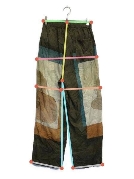 【中古・古着通販】YOKE (ヨーク) Printed Easy Pants カーキ サイズ:1｜ブランド・古着通販 トレファク公式【TREFAC  FASHION】スマホサイト