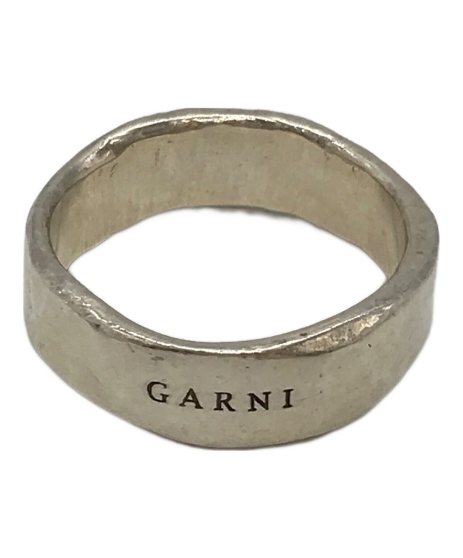 中古・古着通販】GARNI (ガルニ) 平打ちシルバーリング シルバー サイズ:不明｜ブランド・古着通販 トレファク公式【TREFAC  FASHION】スマホサイト