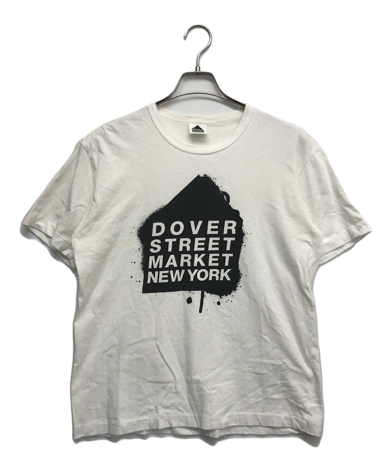 DOVER STREET MARKET (ドーバー ストリート マーケット) プリントTシャツ ホワイト サイズ:XL