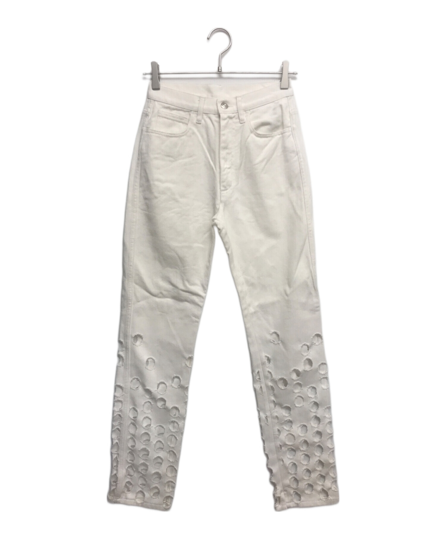 中古・古着通販】Maison Margiela (メゾンマルジェラ) White Bull 5-Pocket Jeans ホワイト  サイズ:36｜ブランド・古着通販 トレファク公式【TREFAC FASHION】スマホサイト