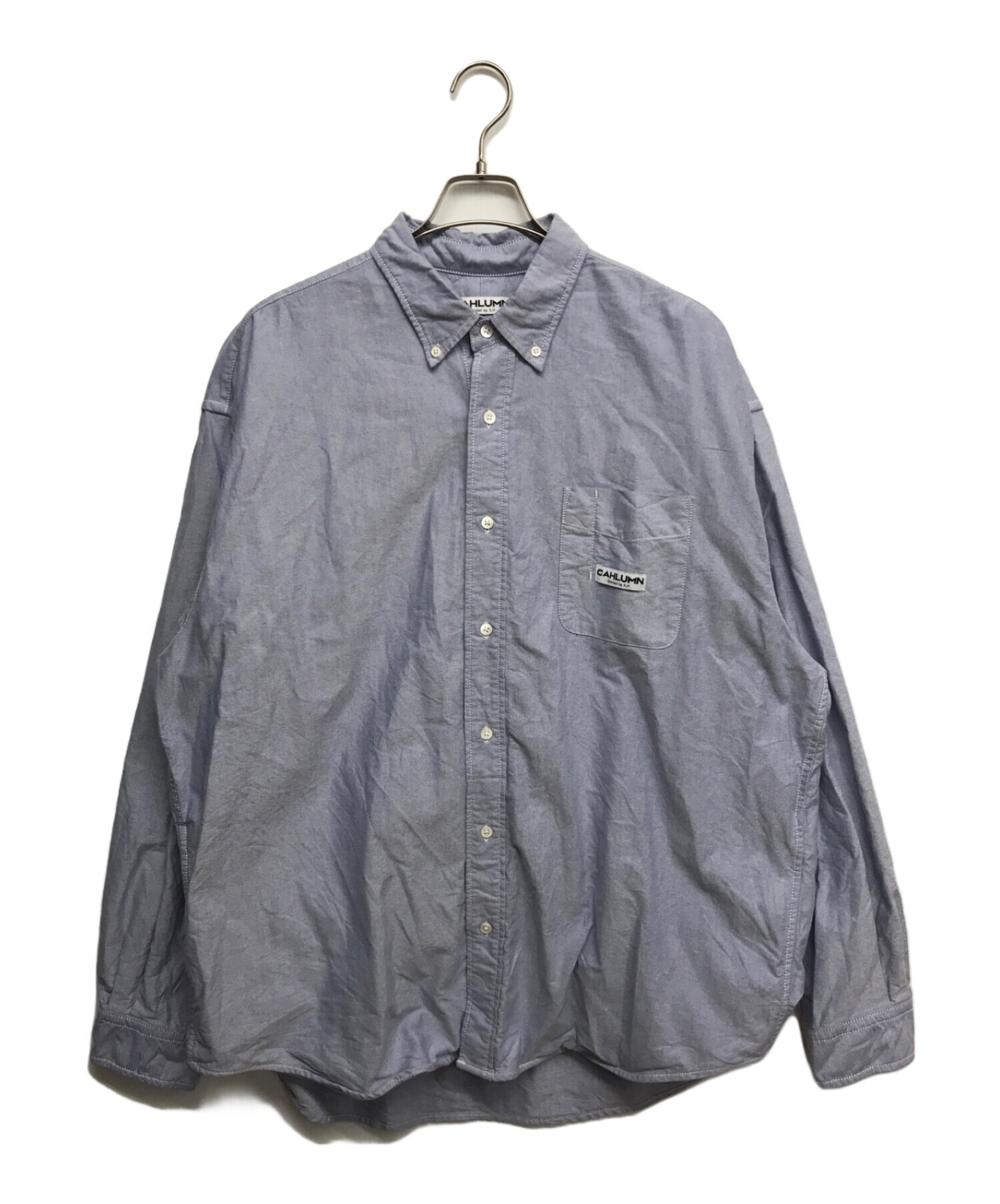 中古・古着通販】CAHLUMN (カウラム) Magazine Pocket Oxford B.D Shirt ブルー  サイズ:XXL｜ブランド・古着通販 トレファク公式【TREFAC FASHION】スマホサイト