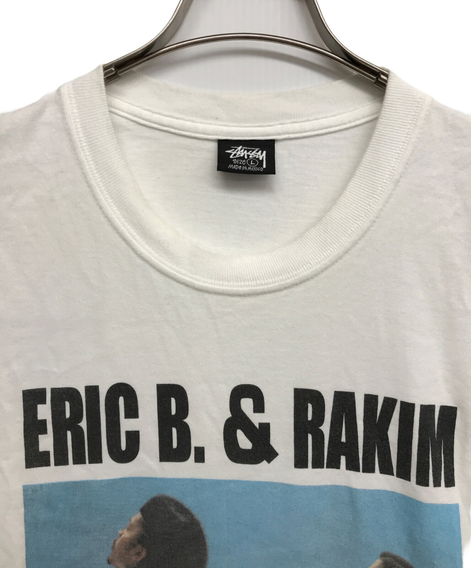 中古・古着通販】stussy (ステューシー) エリックB ＆ ラキム フォロー ザ リーダー Tシャツ ホワイト サイズ:L｜ブランド・古着通販  トレファク公式【TREFAC FASHION】スマホサイト