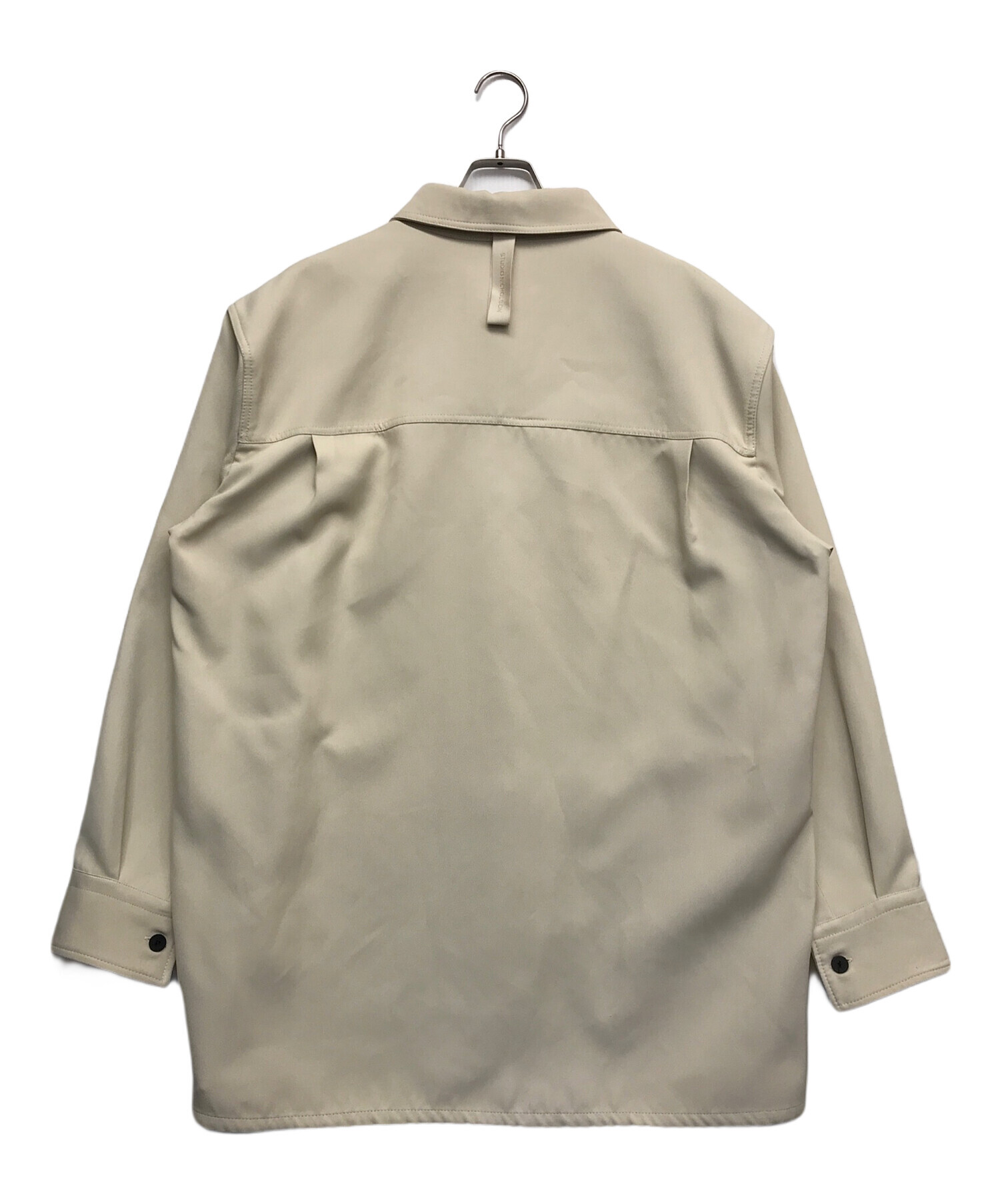 中古・古着通販】STUDIO NICHOLSON (スタジオニコルソン) ZARA (ザラ) シャツジャケット ベージュ  サイズ:XL｜ブランド・古着通販 トレファク公式【TREFAC FASHION】スマホサイト