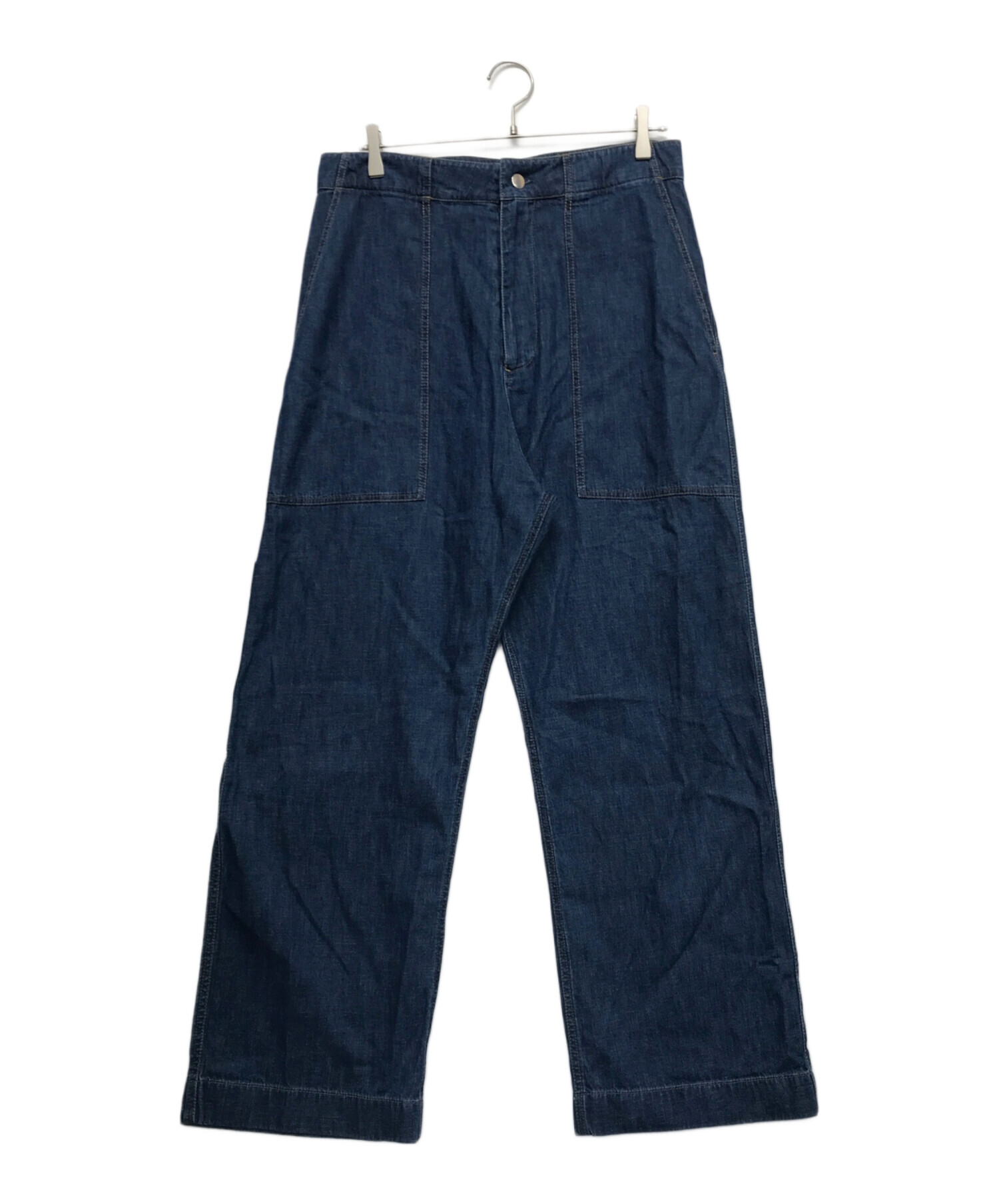 中古・古着通販】STUDIO NICHOLSON (スタジオニコルソン) SOFT WASH DENIM インディゴ サイズ:M 未使用品｜ブランド・古着通販  トレファク公式【TREFAC FASHION】スマホサイト