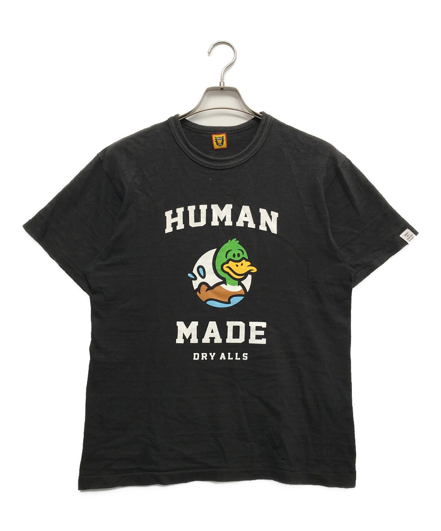 中古・古着通販】HUMAN MADE (ヒューマンメイド) プリントTシャツ ブラック サイズ:M｜ブランド・古着通販 トレファク公式【TREFAC  FASHION】スマホサイト