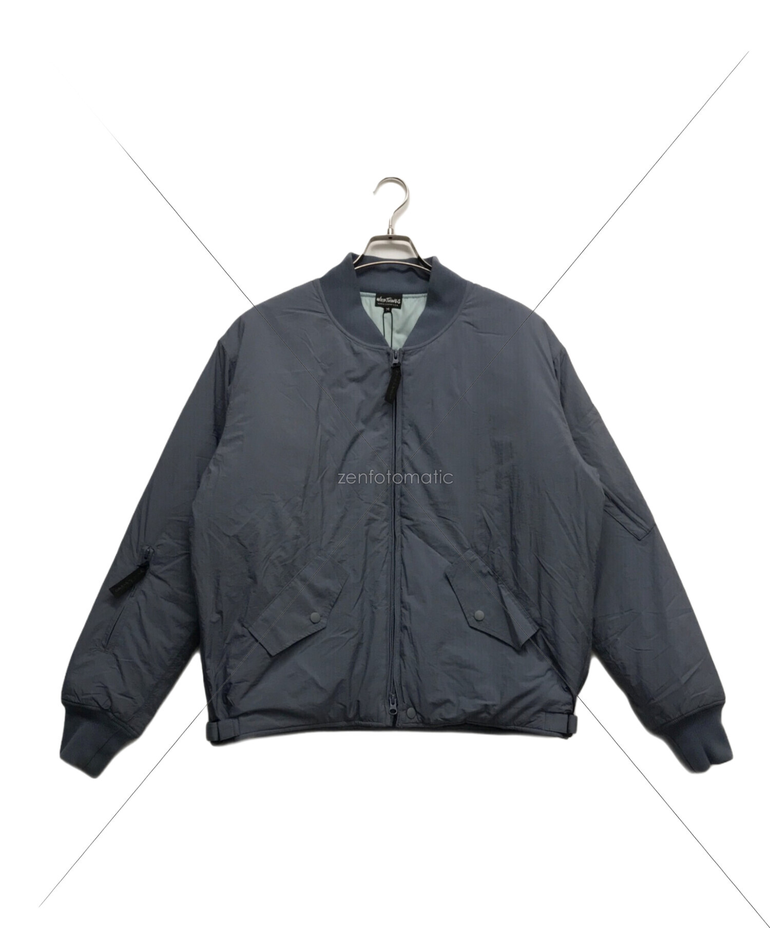 中古・古着通販】WILD THINGS (ワイルドシングス) 乱痴気 (ランチキ) 別注PrimaLoft flight jacket ブルー  サイズ:M｜ブランド・古着通販 トレファク公式【TREFAC FASHION】スマホサイト