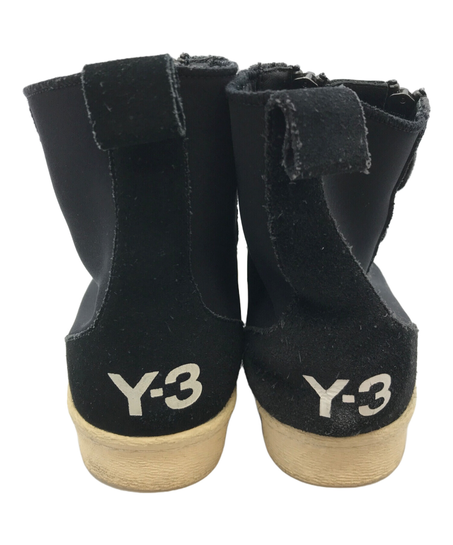 中古・古着通販】Y-3 (ワイスリー) PRO ZIPハイカットスニーカー ブラック サイズ:US4.5 / UK4｜ブランド・古着通販  トレファク公式【TREFAC FASHION】スマホサイト