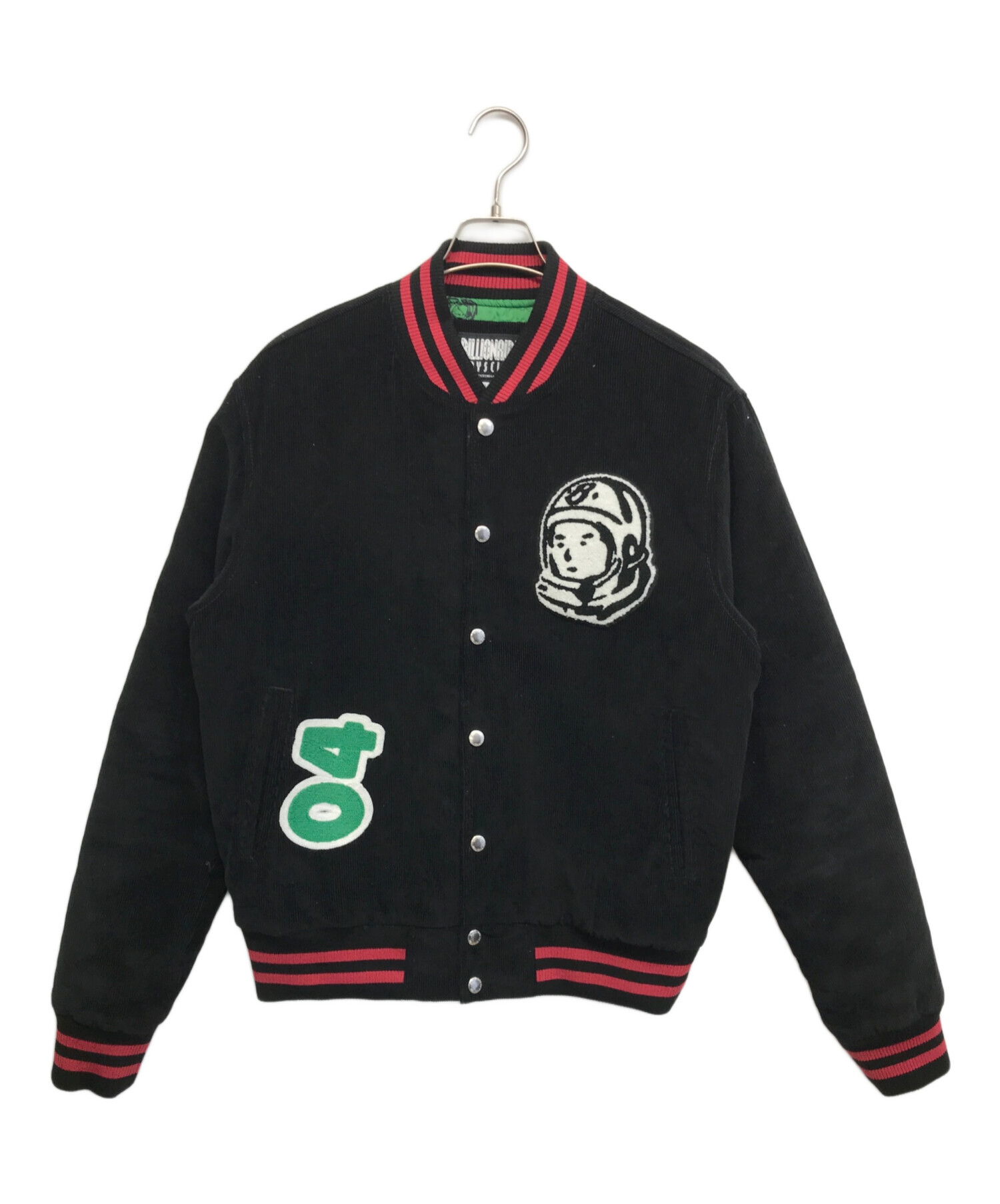 中古・古着通販】BILLIONAIRE BOYS CLUB (ビリオネアボーイズクラブ) スタジャン ブラック サイズ:L｜ブランド・古着通販  トレファク公式【TREFAC FASHION】スマホサイト