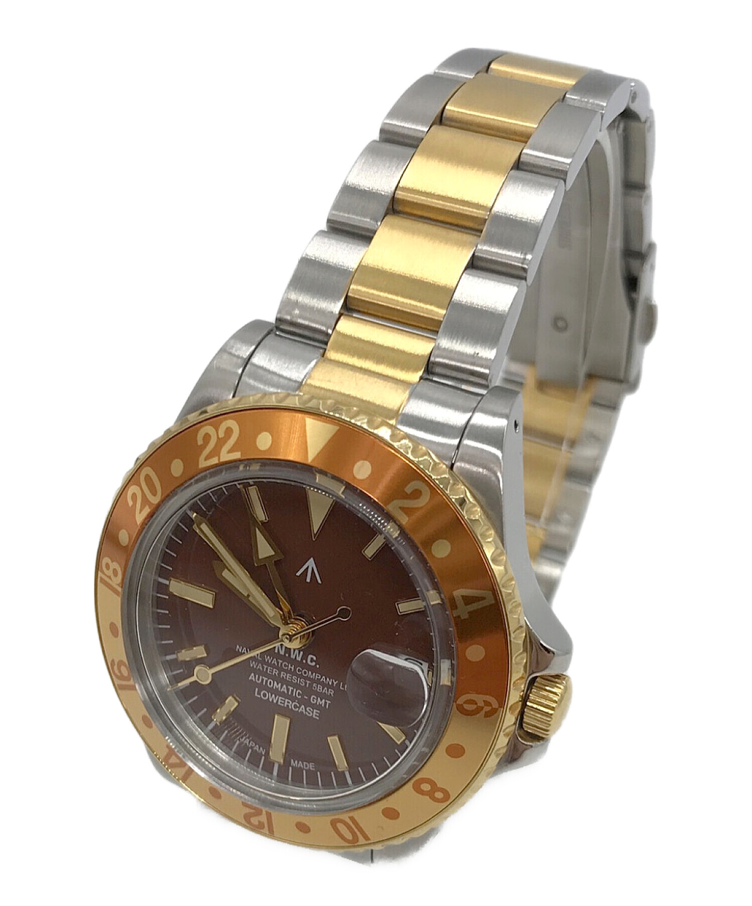 NAVAL WATCH COMPANY (ナバルウォッチカンパニー) UNITED ARROWS (ユナイテッドアローズ) 別注NWC LC EX  WATCH GOLD