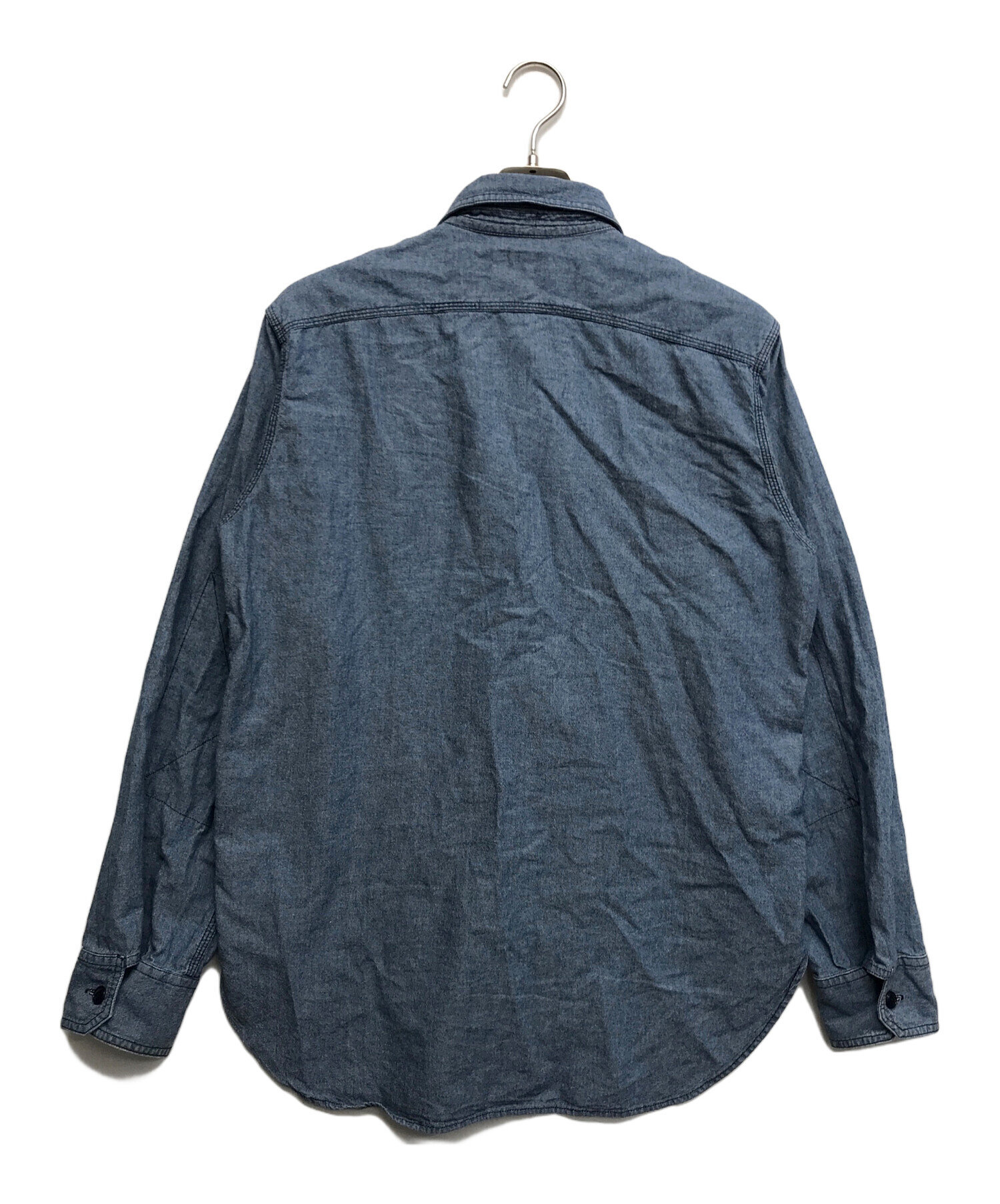 中古・古着通販】Engineered Garments (エンジニアド ガーメンツ) シャンブレーワークシャツ インディゴ サイズ:S｜ブランド・古着通販  トレファク公式【TREFAC FASHION】スマホサイト