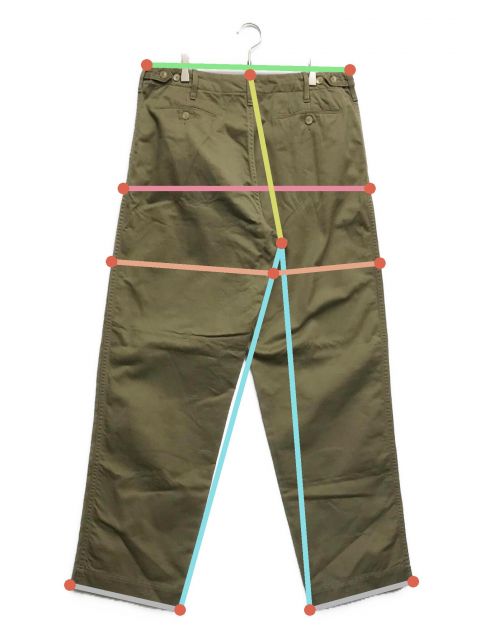 中古・古着通販】AURALEE (オーラリー) WASHED FINX BUGGY SATIN WIDE PANTS カーキ サイズ:5  未使用品｜ブランド・古着通販 トレファク公式【TREFAC FASHION】スマホサイト