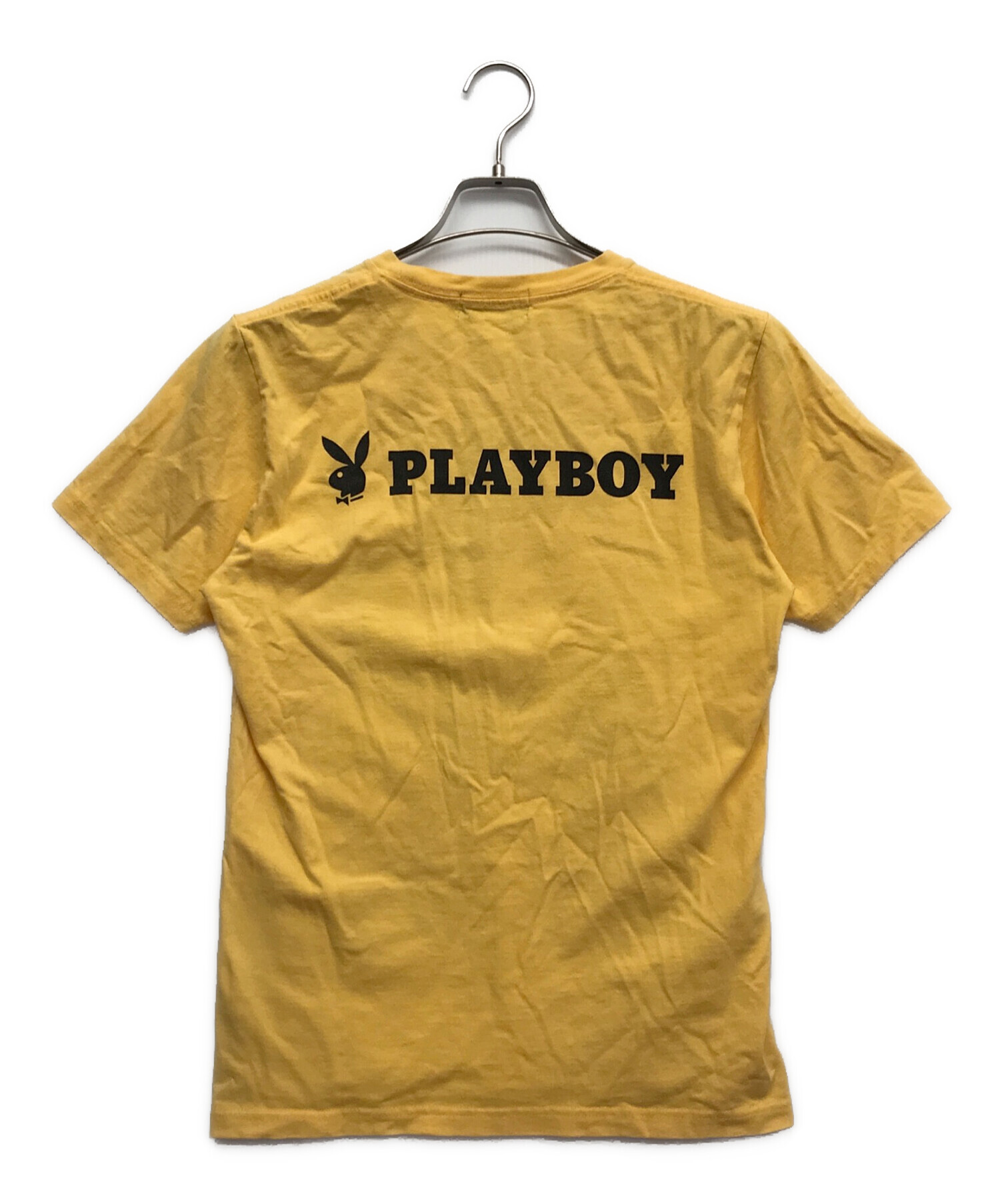 中古・古着通販】Hysteric Glamour (ヒステリックグラマー) PLAY BOY (プレイボーイ) プリントTシャツ イエロー  サイズ:S｜ブランド・古着通販 トレファク公式【TREFAC FASHION】スマホサイト