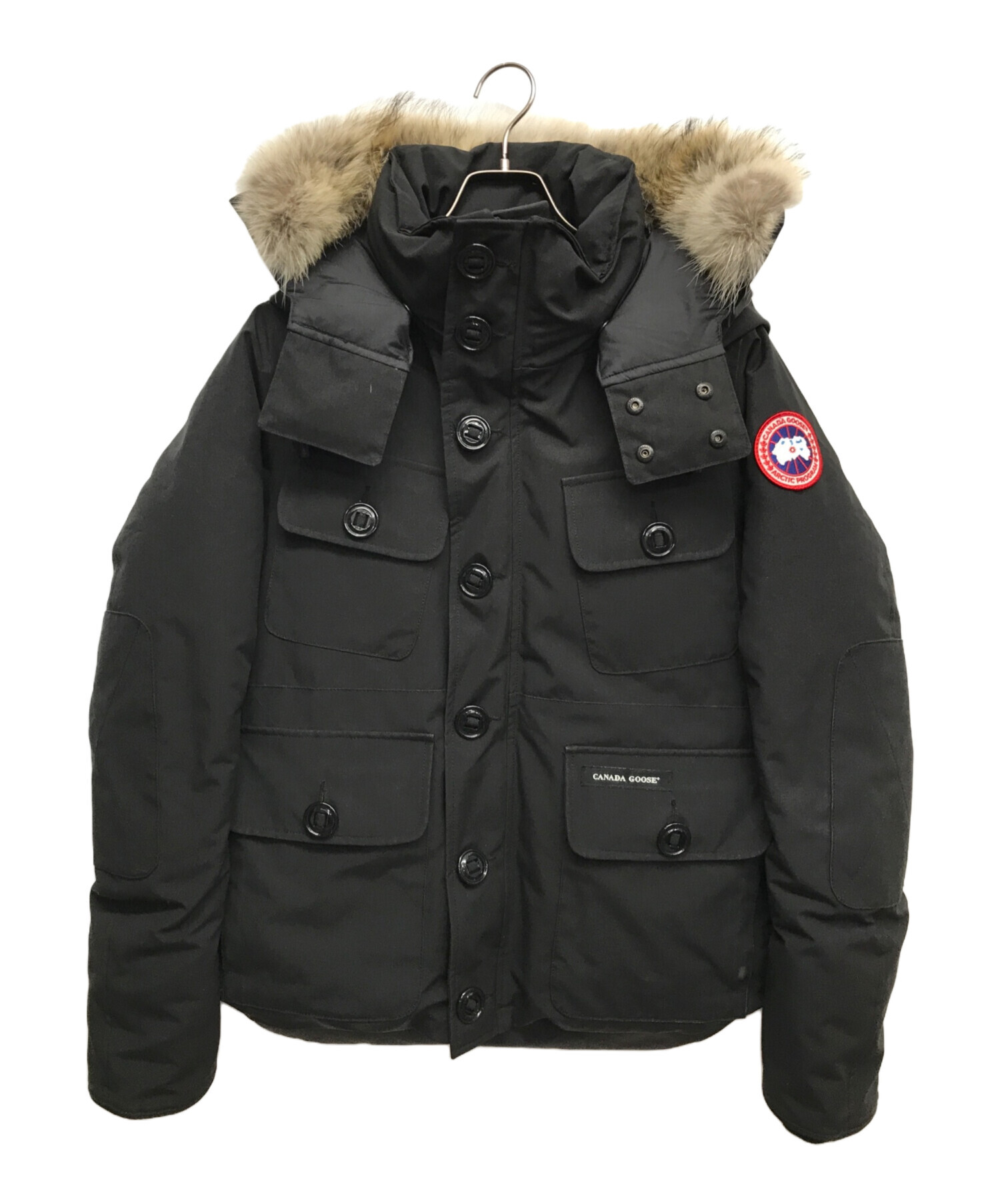 中古・古着通販】CANADA GOOSE (カナダグース) ラッセルパーカー ブラック サイズ:M｜ブランド・古着通販 トレファク公式【TREFAC  FASHION】スマホサイト