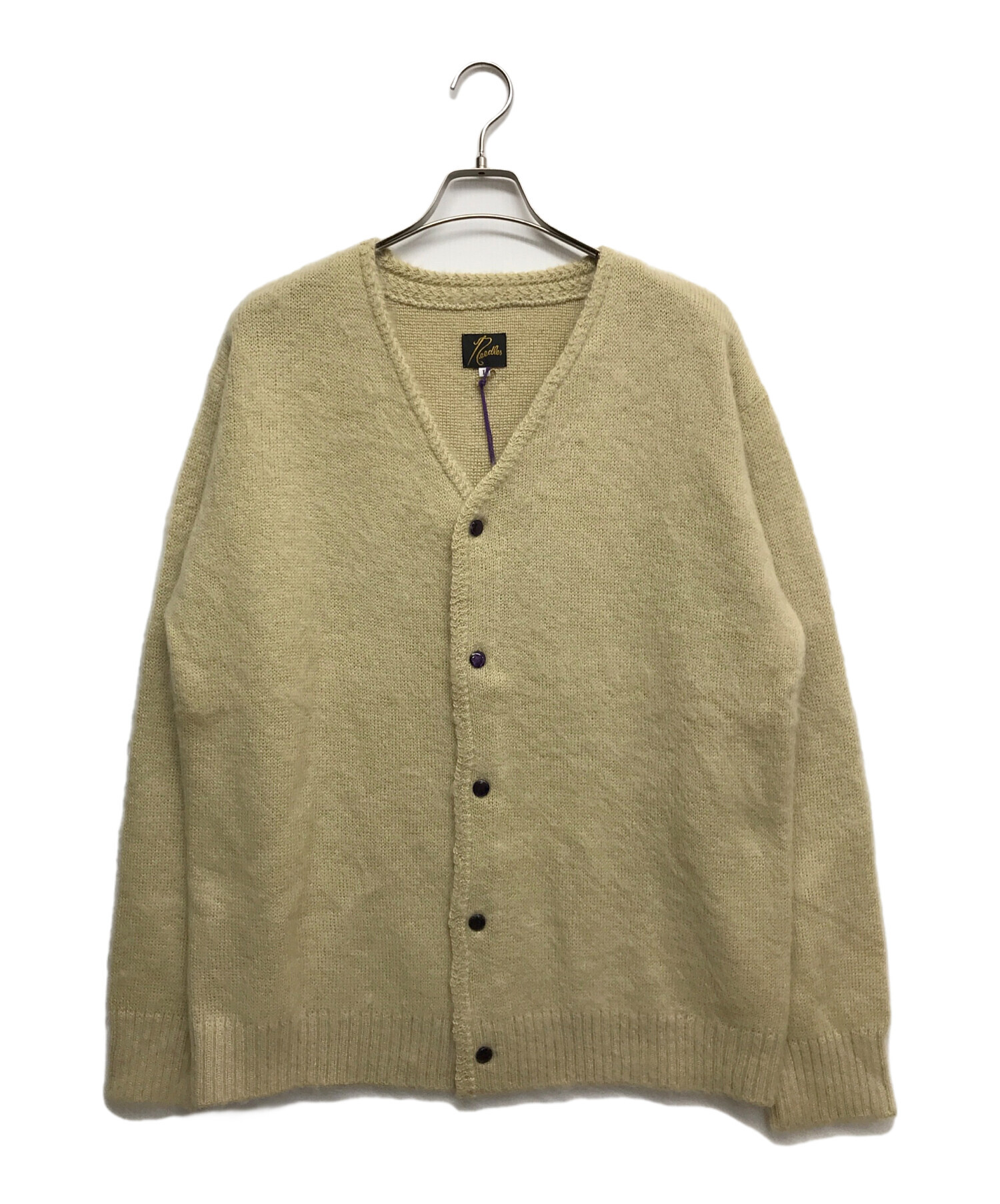 中古・古着通販】Needles (ニードルズ) Foremos (フォアモス) 別注 MOHAIR CARDIGAN EXCLUSIVE モヘアカーディガン  ベージュ サイズ:L｜ブランド・古着通販 トレファク公式【TREFAC FASHION】スマホサイト