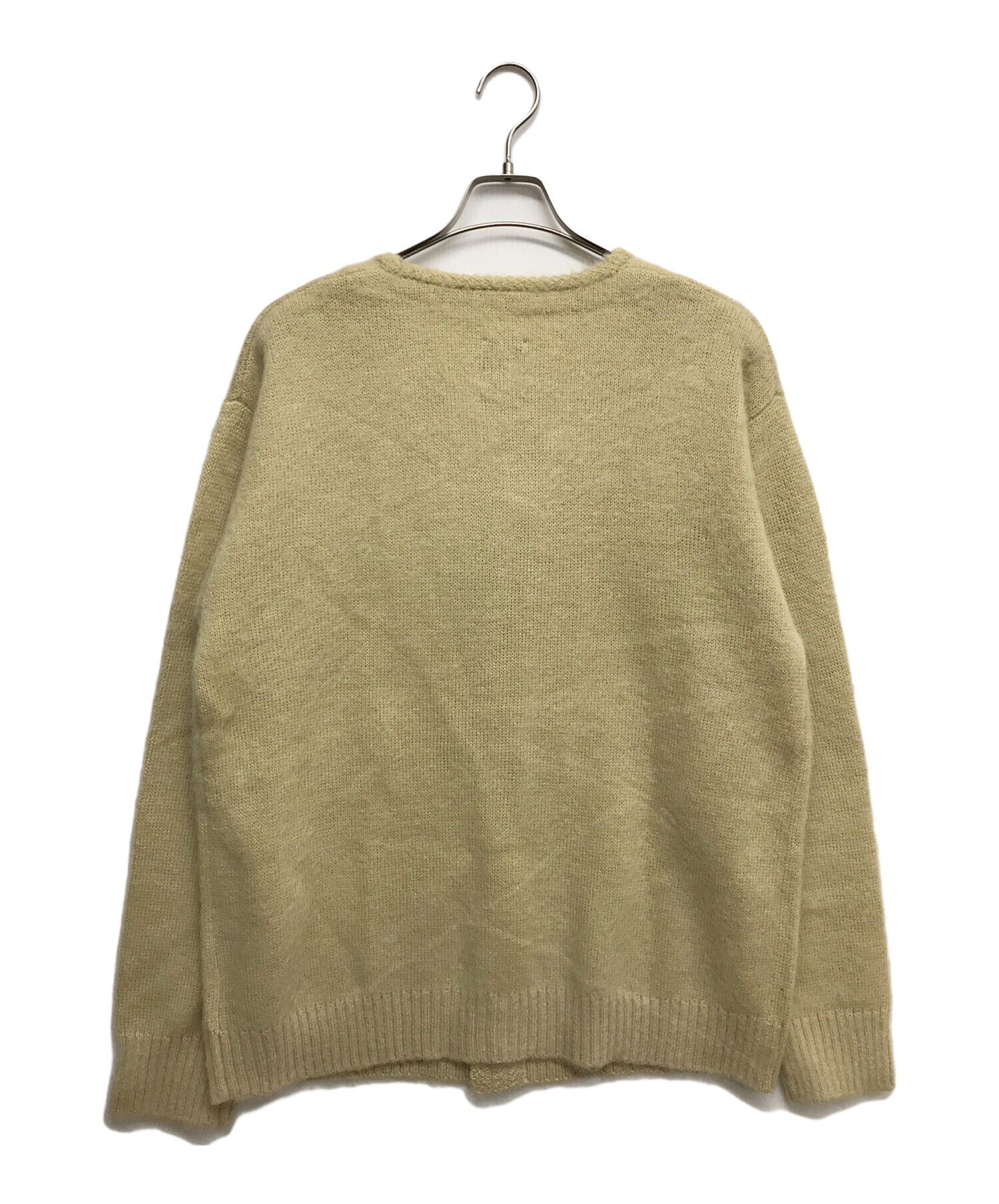 中古・古着通販】Needles (ニードルズ) Foremos (フォアモス) 別注 MOHAIR CARDIGAN EXCLUSIVE モヘアカーディガン  ベージュ サイズ:L｜ブランド・古着通販 トレファク公式【TREFAC FASHION】スマホサイト