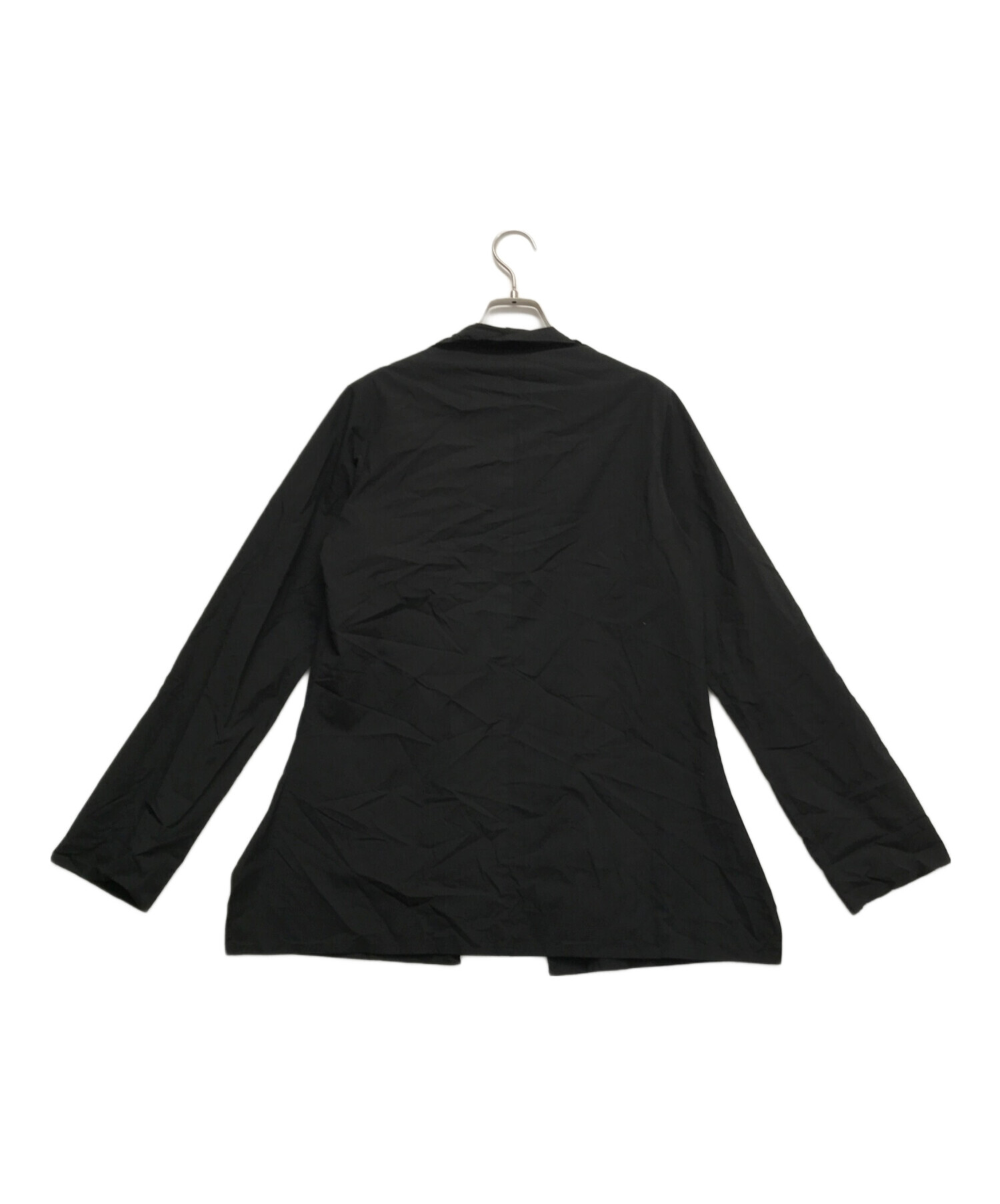 中古・古着通販】Yohji Yamamoto FEMME (ヨウジヤマモトファム) 長袖ブラウス ブラック サイズ:1｜ブランド・古着通販  トレファク公式【TREFAC FASHION】スマホサイト