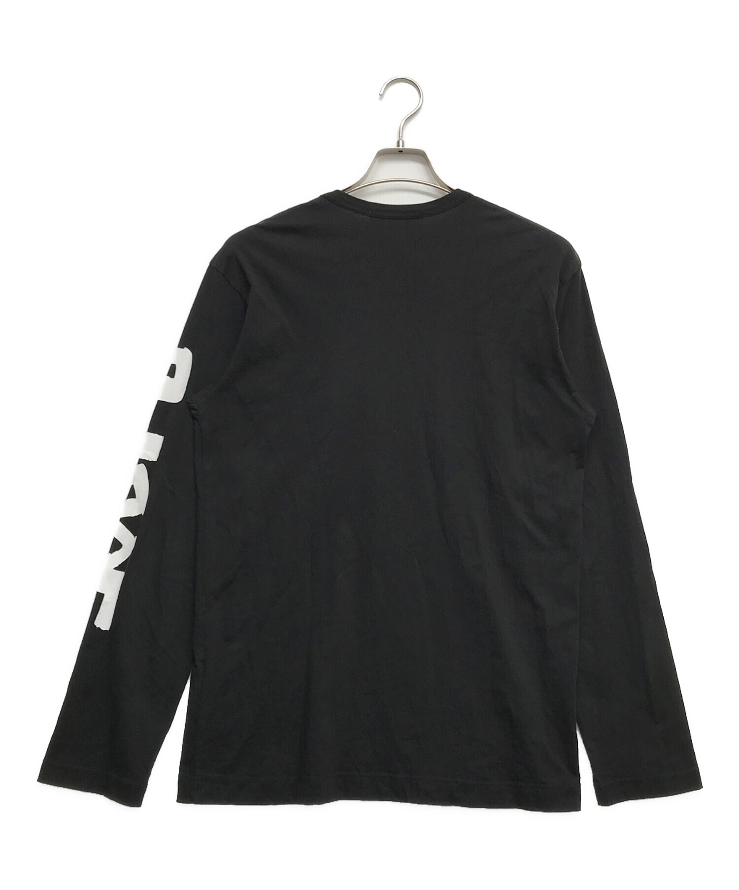 COMME des GARCONS SHIRT (コムデギャルソンシャツ) ロングスリーブカットソー ブラック サイズ:L