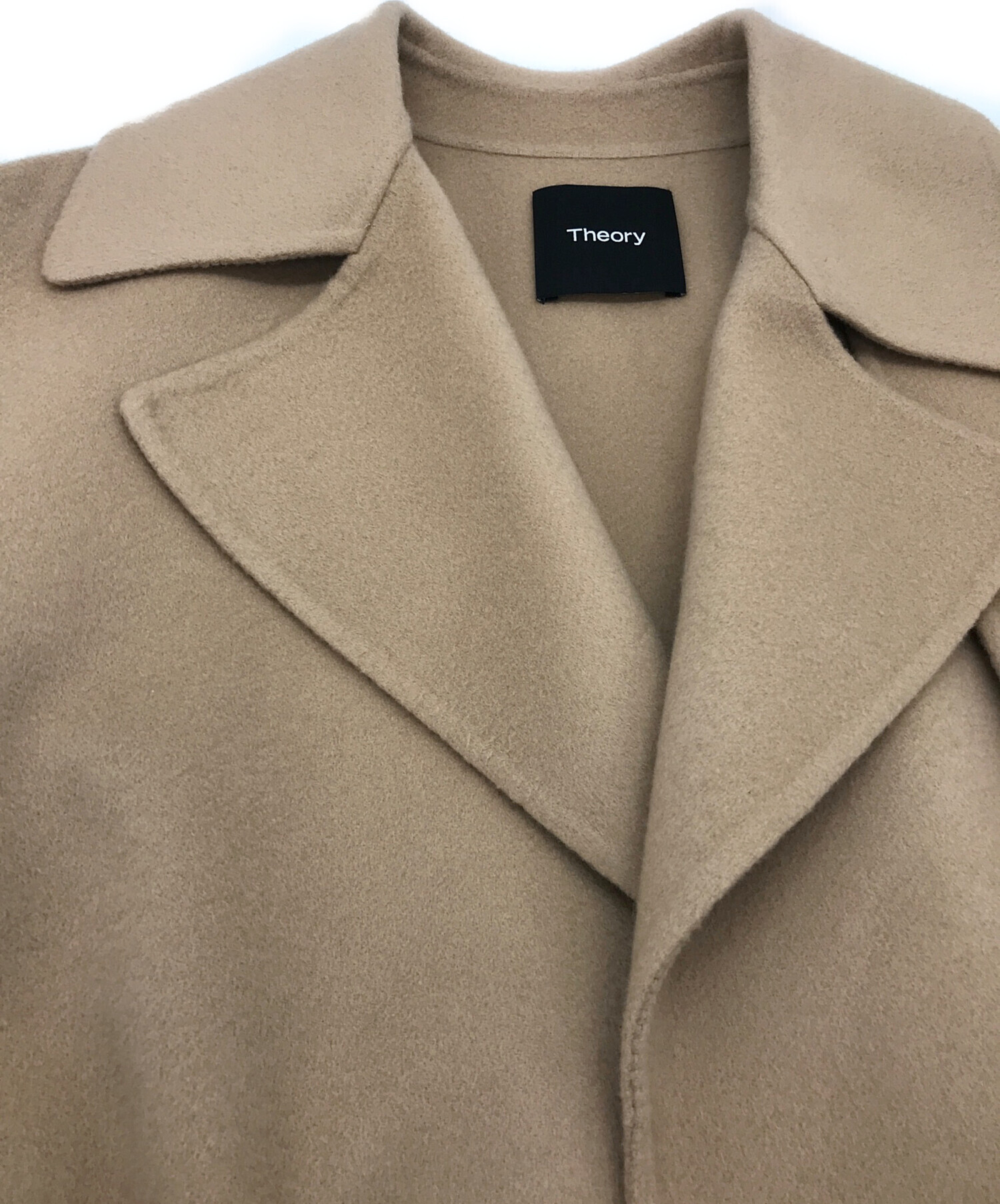 中古・古着通販】theory (セオリー) Luxe New Divide Wrap Trench ベージュ サイズ:S｜ブランド・古着通販  トレファク公式【TREFAC FASHION】スマホサイト