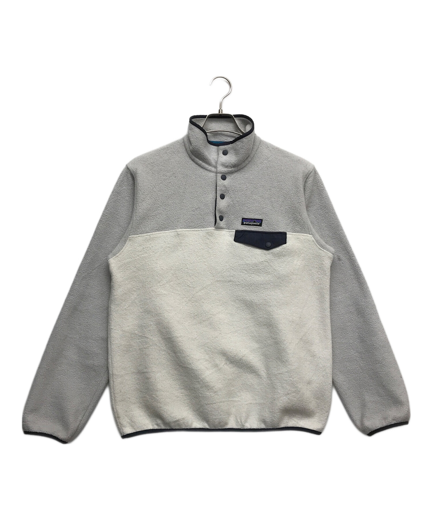 Patagonia (パタゴニア) スナップT シンチラフリース グレー サイズ:M