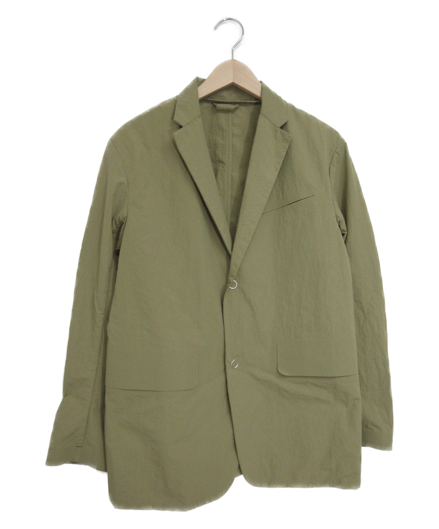 DESCENTE PAUSE (デサントポーズ) テーラードジャケット ベージュ サイズ:M TAILORED JACKET：DLMNJF34