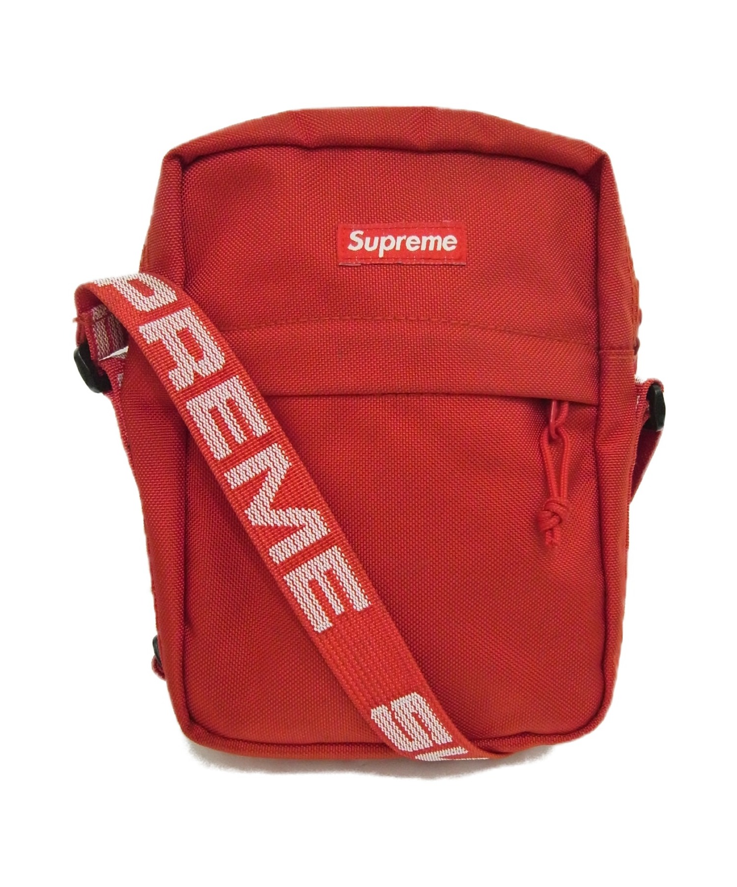 Supreme (シュプリーム) ボックスナイロンショルダーバッグ レッド サイズ:下記参照 18SSモデル Shoulder Bag