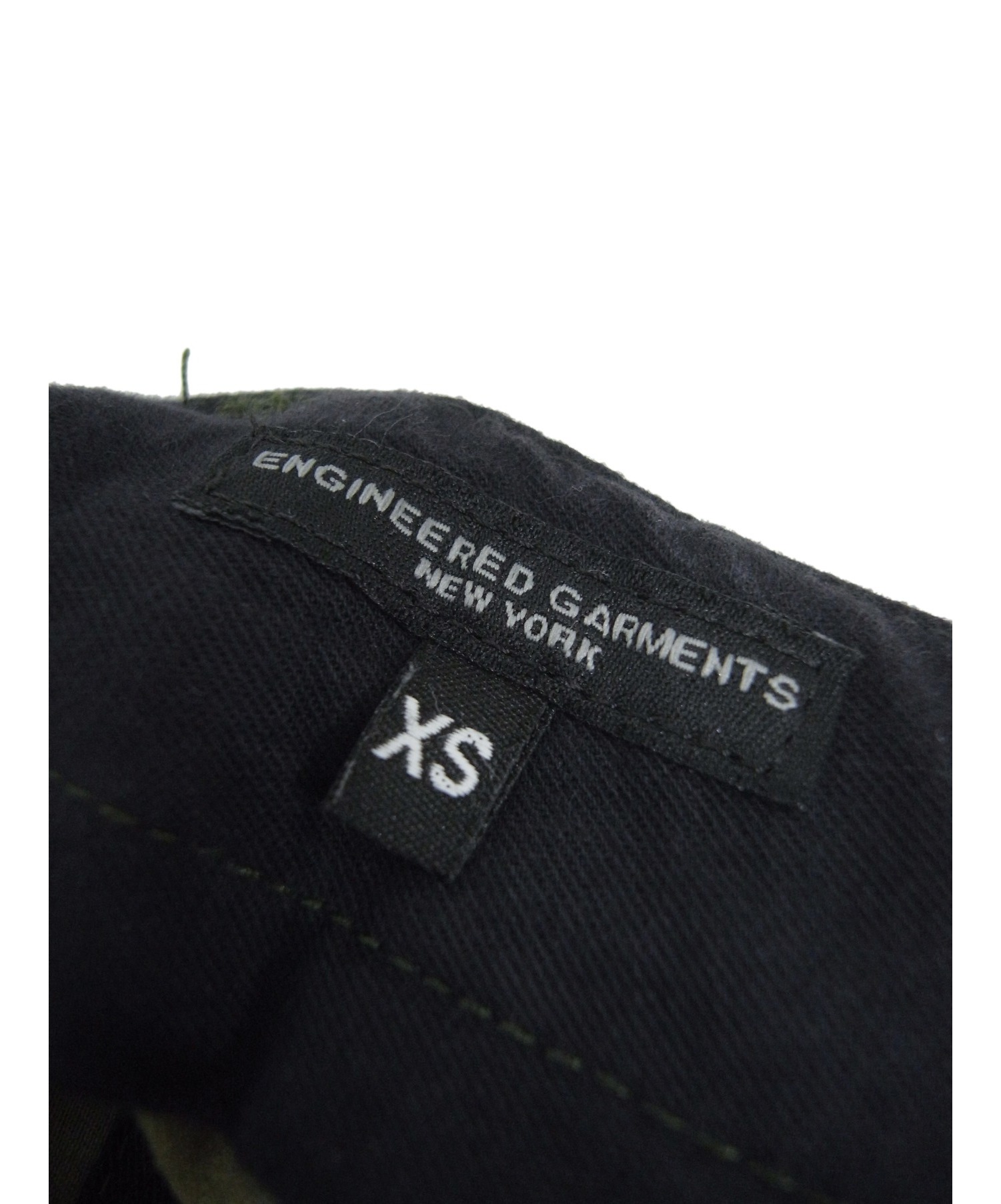 Engineered Garments (エンジニアードガーメンツ) パッチワークファティーグパンツ オリーブ サイズ:XS