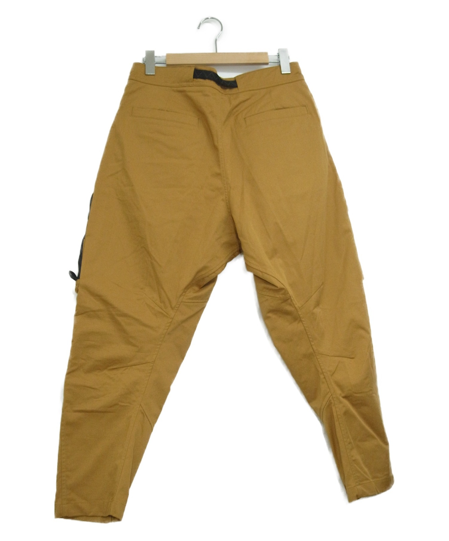 NIKE ACG (ナイキエージーシー) ウーブンカーゴパンツ イエロー サイズ:M WOVEN CARGO PANTS WHEAT