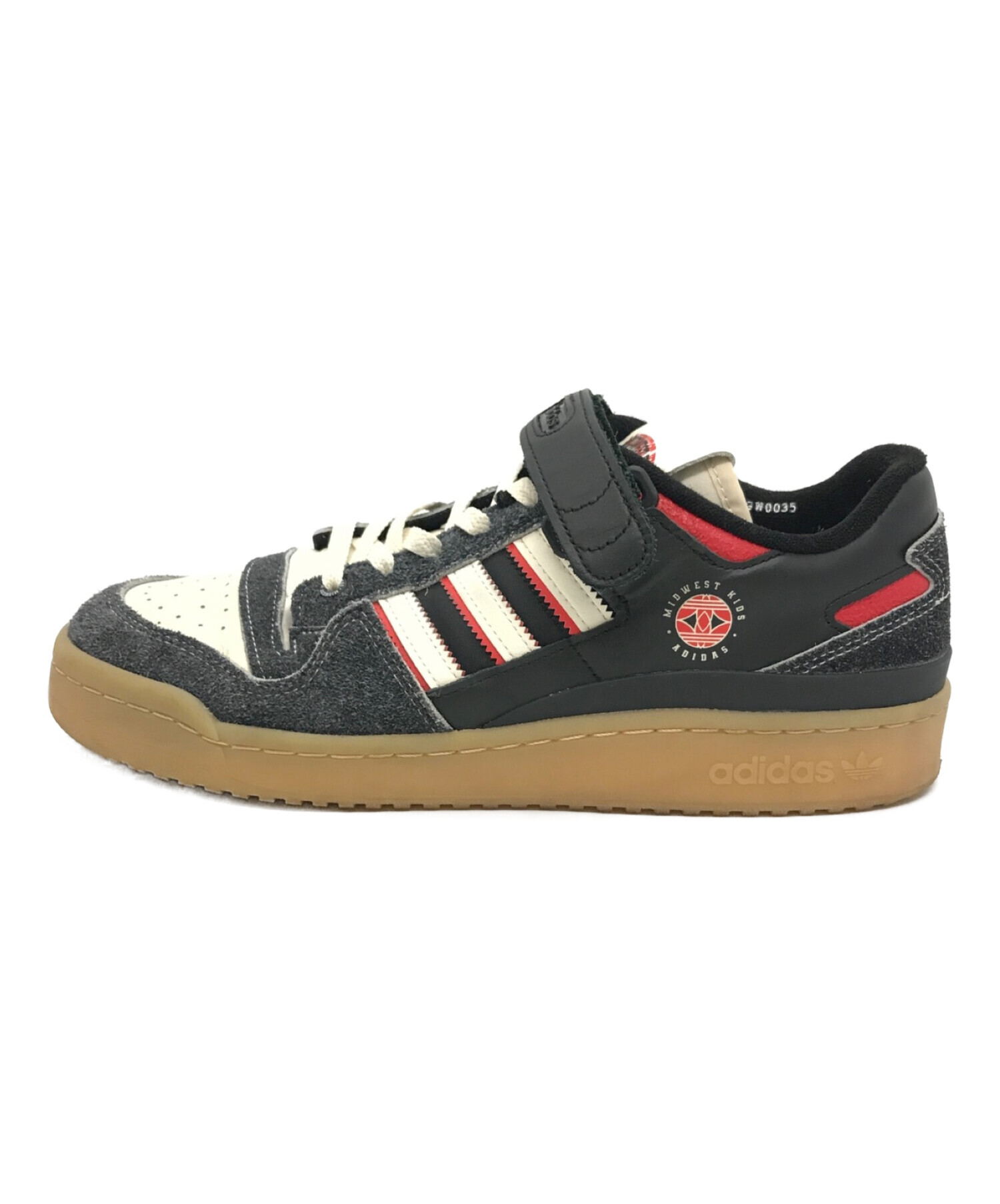 Midwest Kids × adidas (ミッドウェスト キッズ × アディダス) フォーラムロー グレー サイズ:28cm（US10）