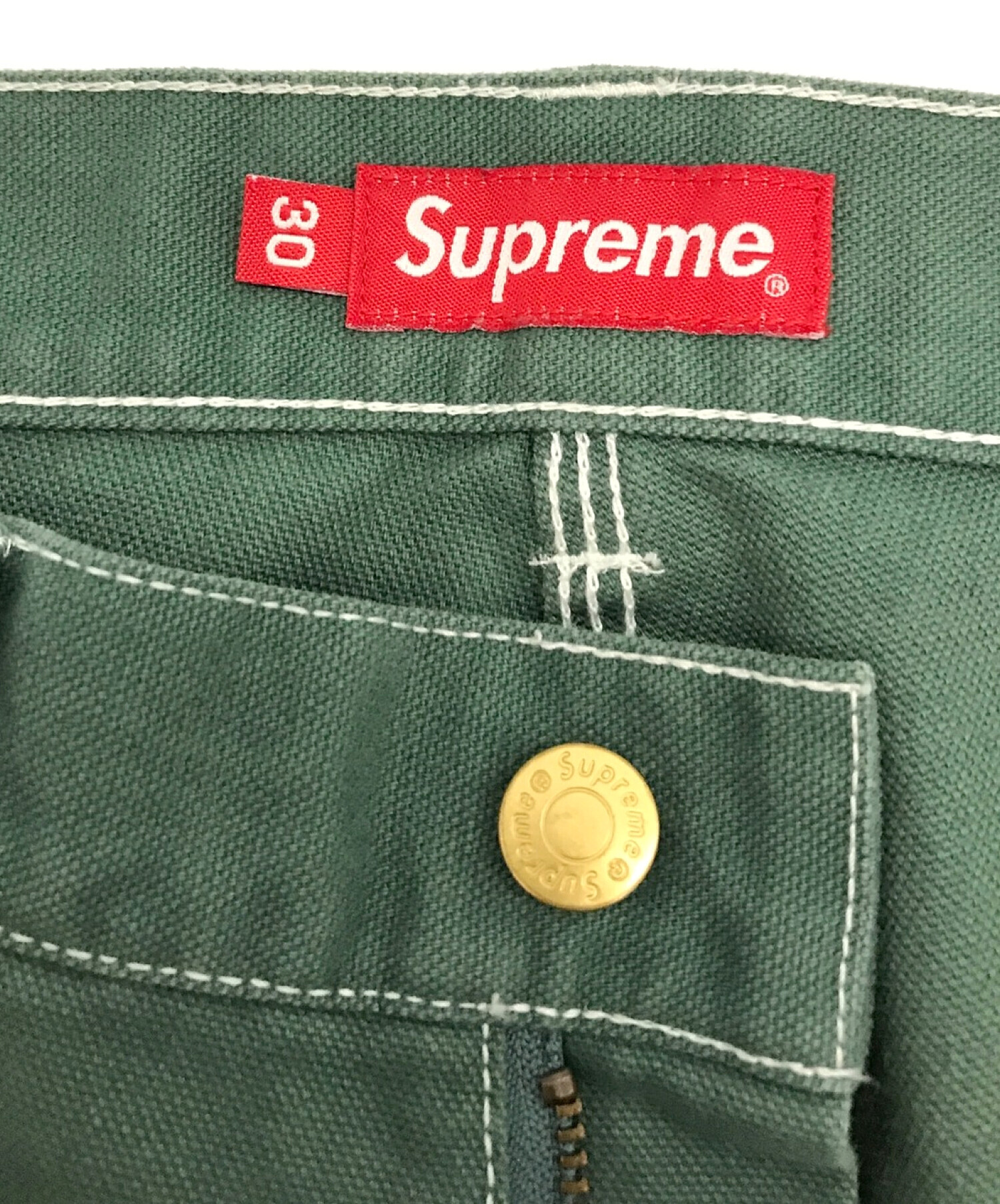 中古・古着通販】SUPREME (シュプリーム) ダブルニーペインターパンツ