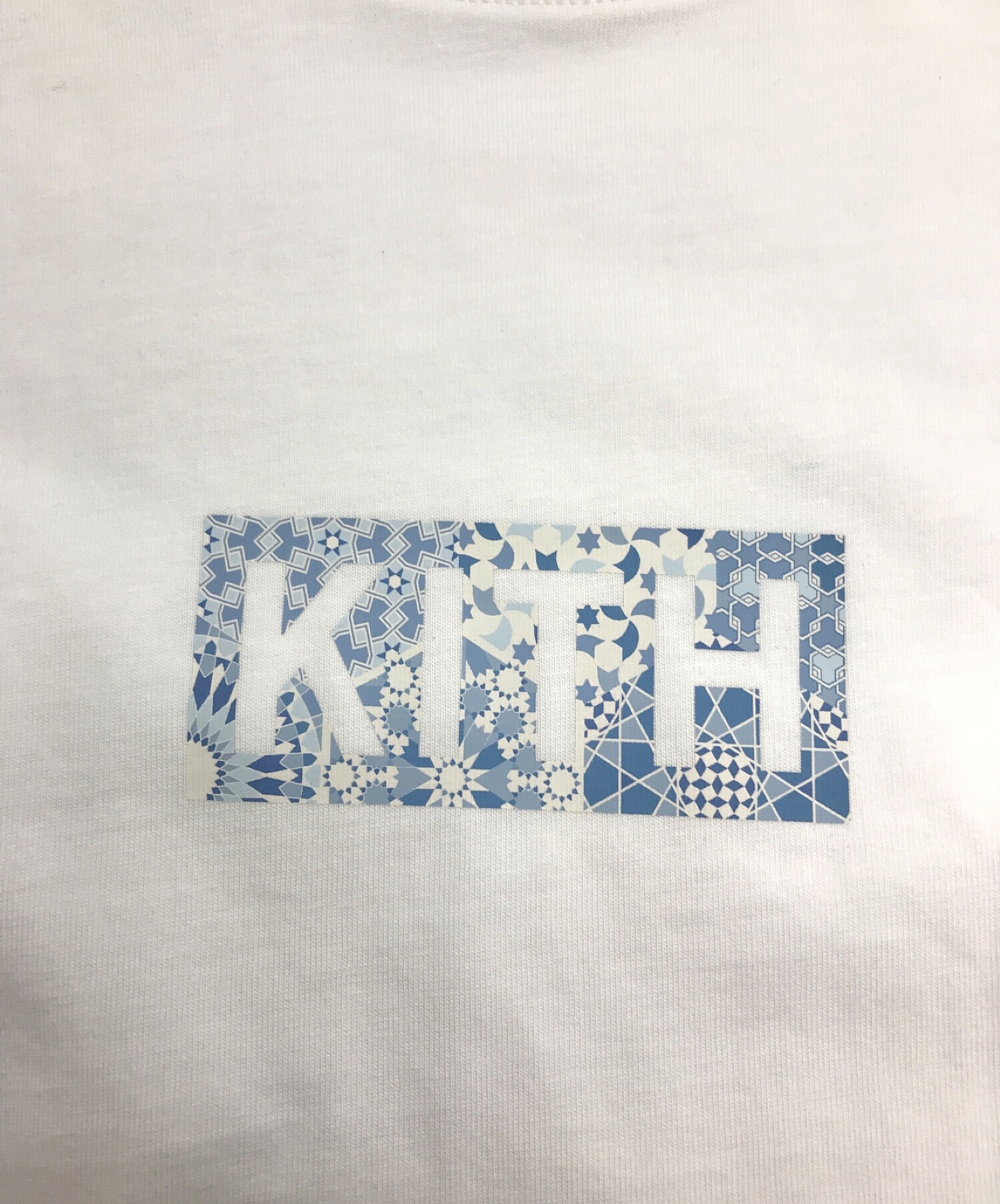 中古・古着通販】KITH (キス) ボックスロゴTシャツ ホワイト サイズ:L