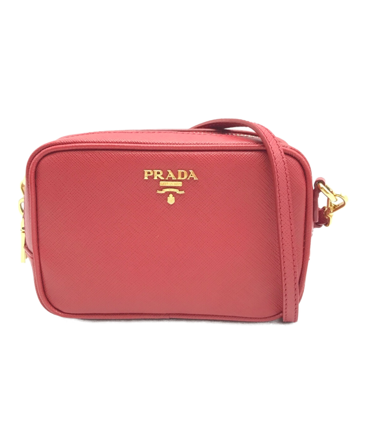 中古・古着通販】PRADA (プラダ) サフィアーノ ミニ ショルダーバッグ